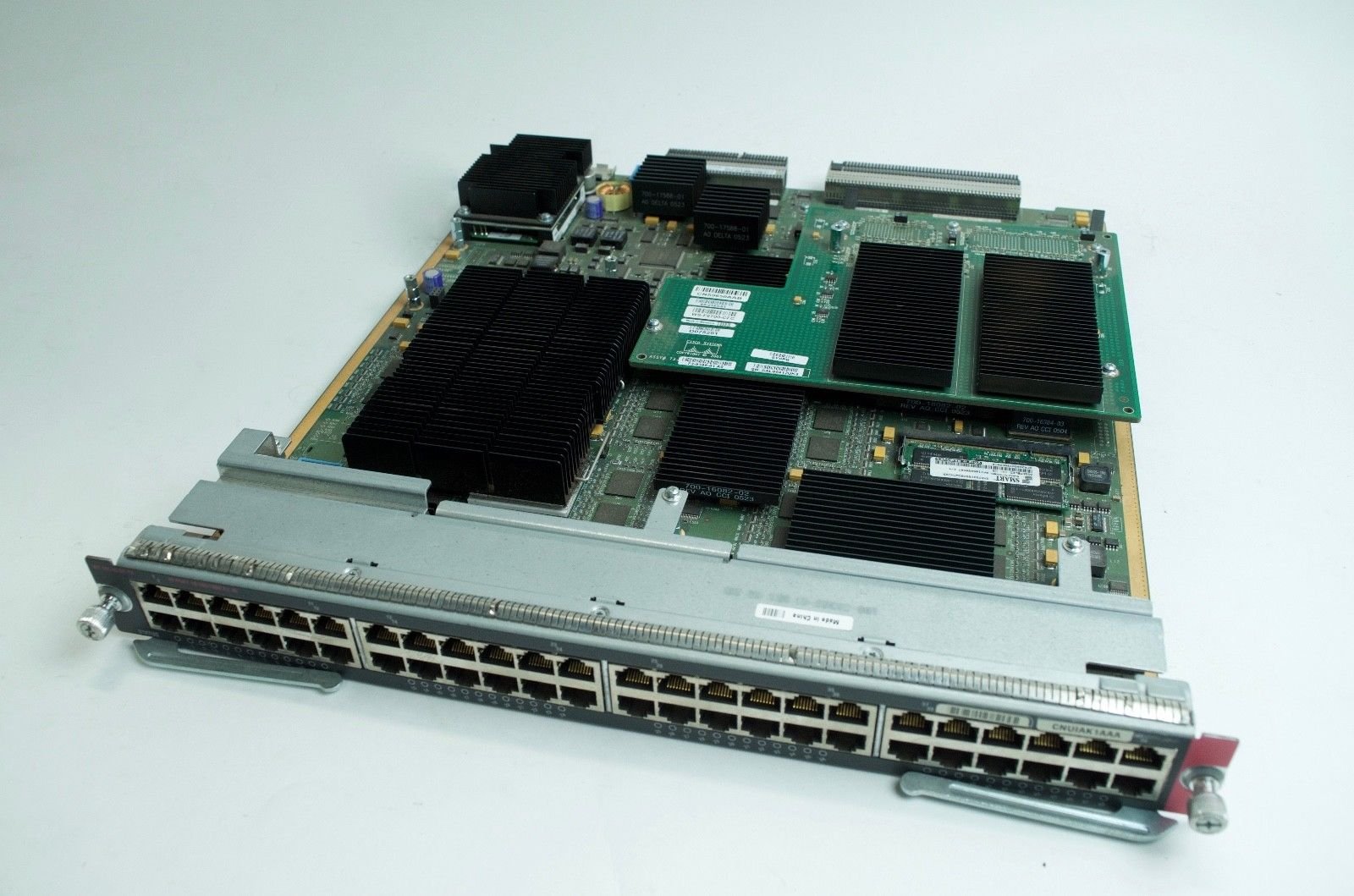 Cisco WS-X6748-GE-TX 48-Port Gigabit Ethernet Switch Module for High-Speed Networking - Ideal for Data Centers, Enterprise Networks, and Server Connectivity