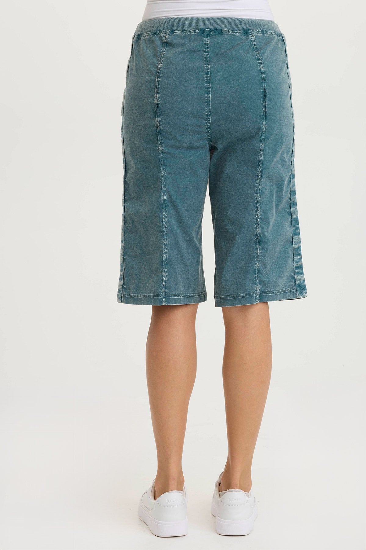 Black Poplin Wide Leg Bermuda Shorts for Women - Comfortable Summer Casual Wear for Beach, Travel, and Everyday Outfits