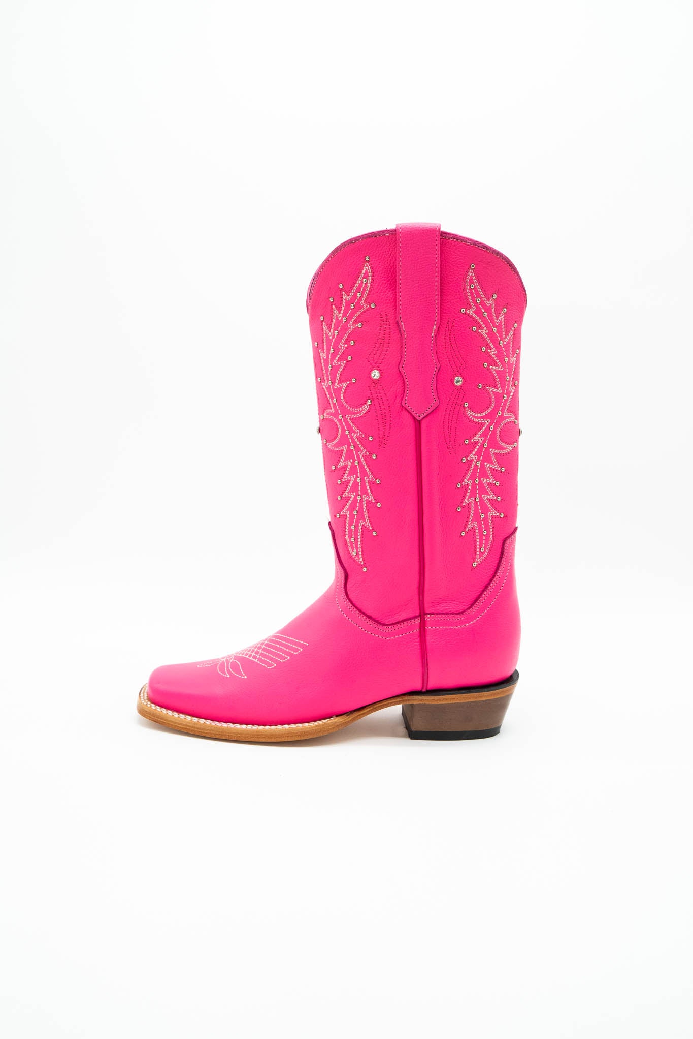 Paulina Frontier Cowgirl Boots for Women - Western Ankle Boots with Leather & Stitching Details - Perfect for Rodeo, Country Dancing & Outdoor Adventures