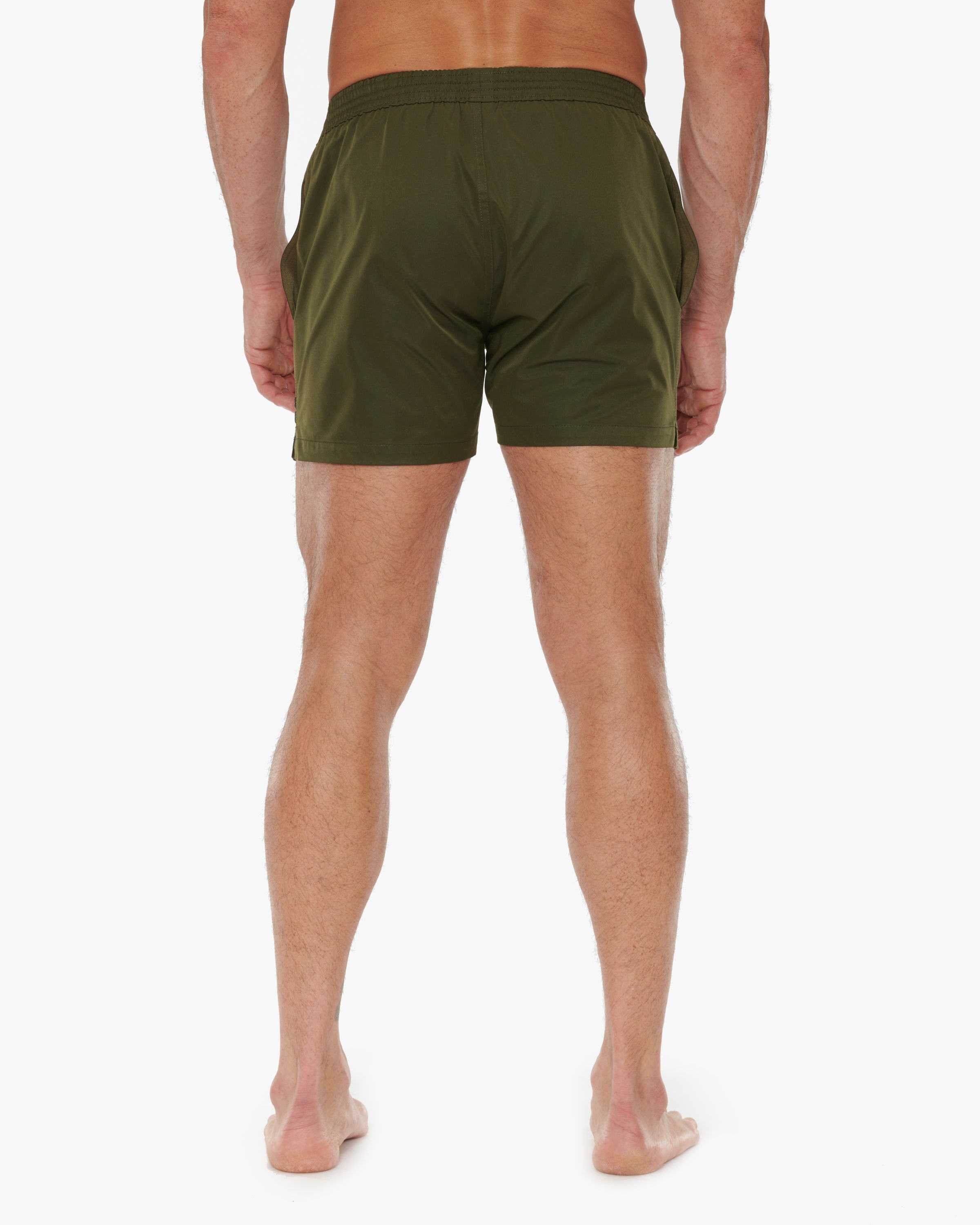 Ron Dorff Men's Lined Exercise Shorts 4-Pack - Comfortable Workout Shorts for Gym, Running & Training - Moisture-Wicking & Breathable Activewear