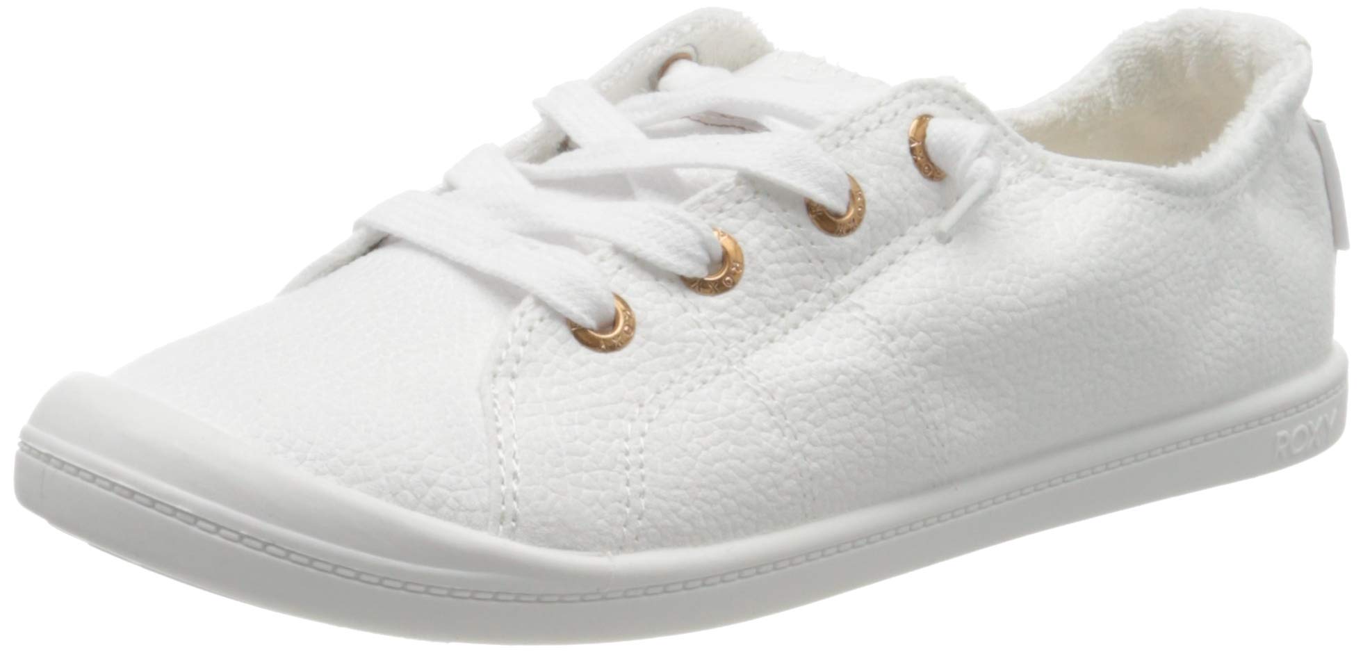 Roxy Women's Bayshore Slip-On Sneakers - Comfortable Casual Shoes for Walking, Travel & Beach Outfits | Lightweight & Stylish Women's Slip-Ons
