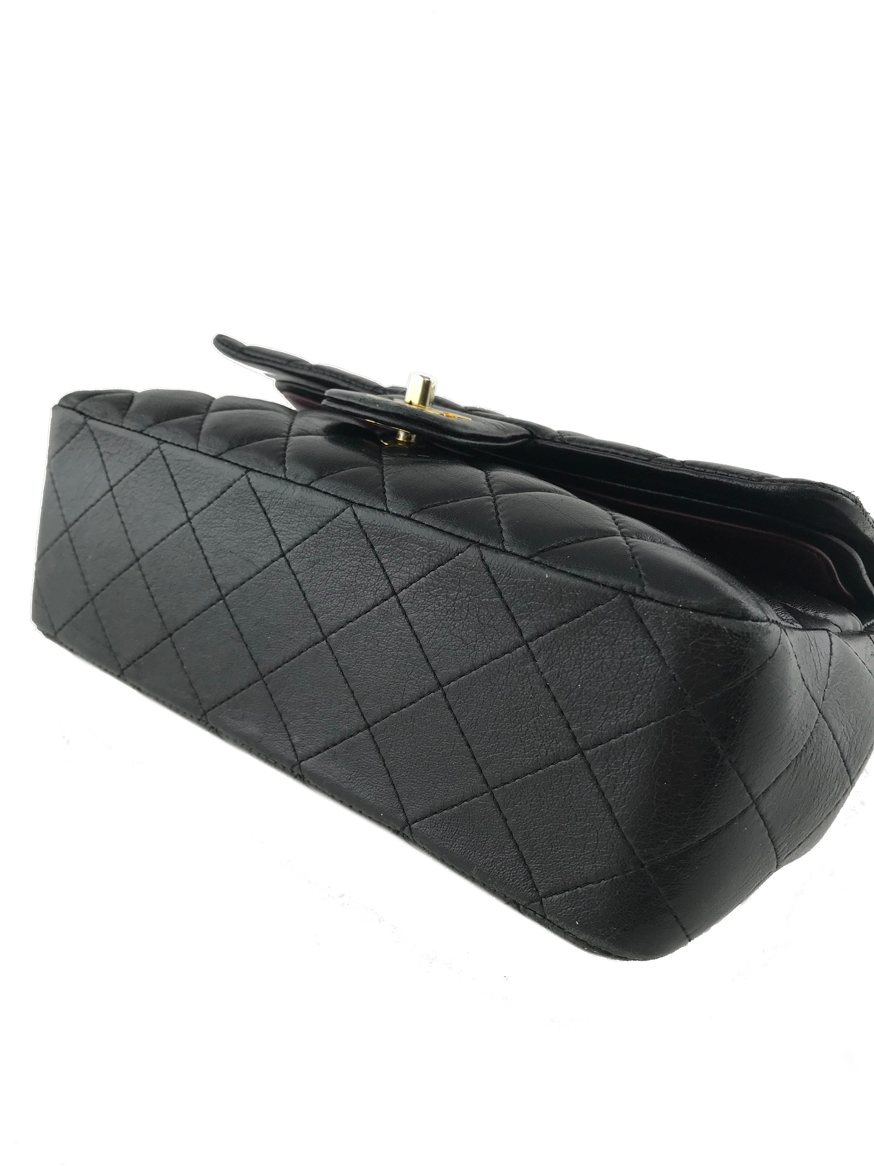 Chanel Quilted Lambskin Classic Medium Double Flap Bag - Luxury Designer Handbag for Women | Perfect for Evening Events, Parties & Special Occasions