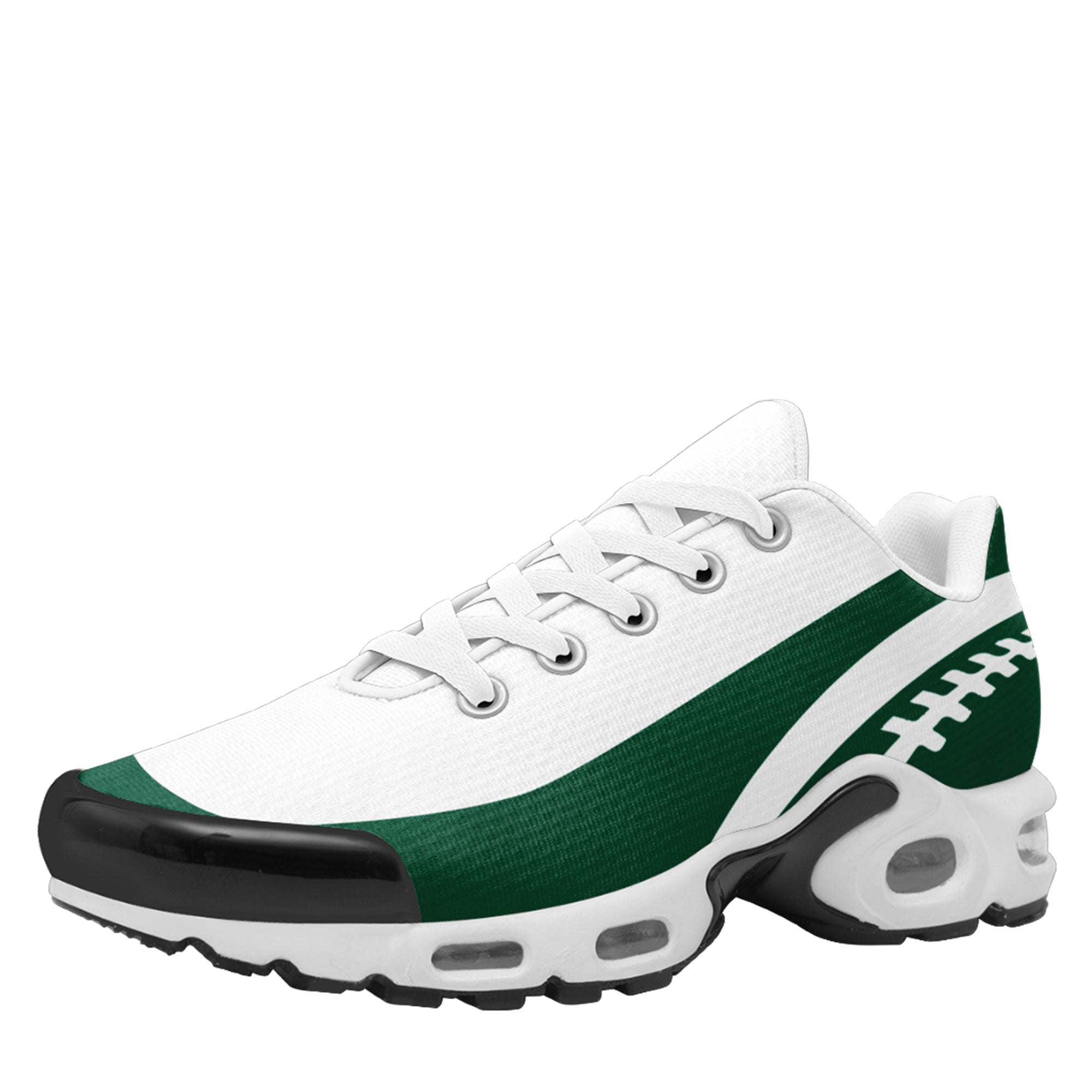 Custom Green & White Personalized Jersey with TN Shoes Combo - D0200101 | Sports Fan Gear for Football, Basketball & Casual Wear