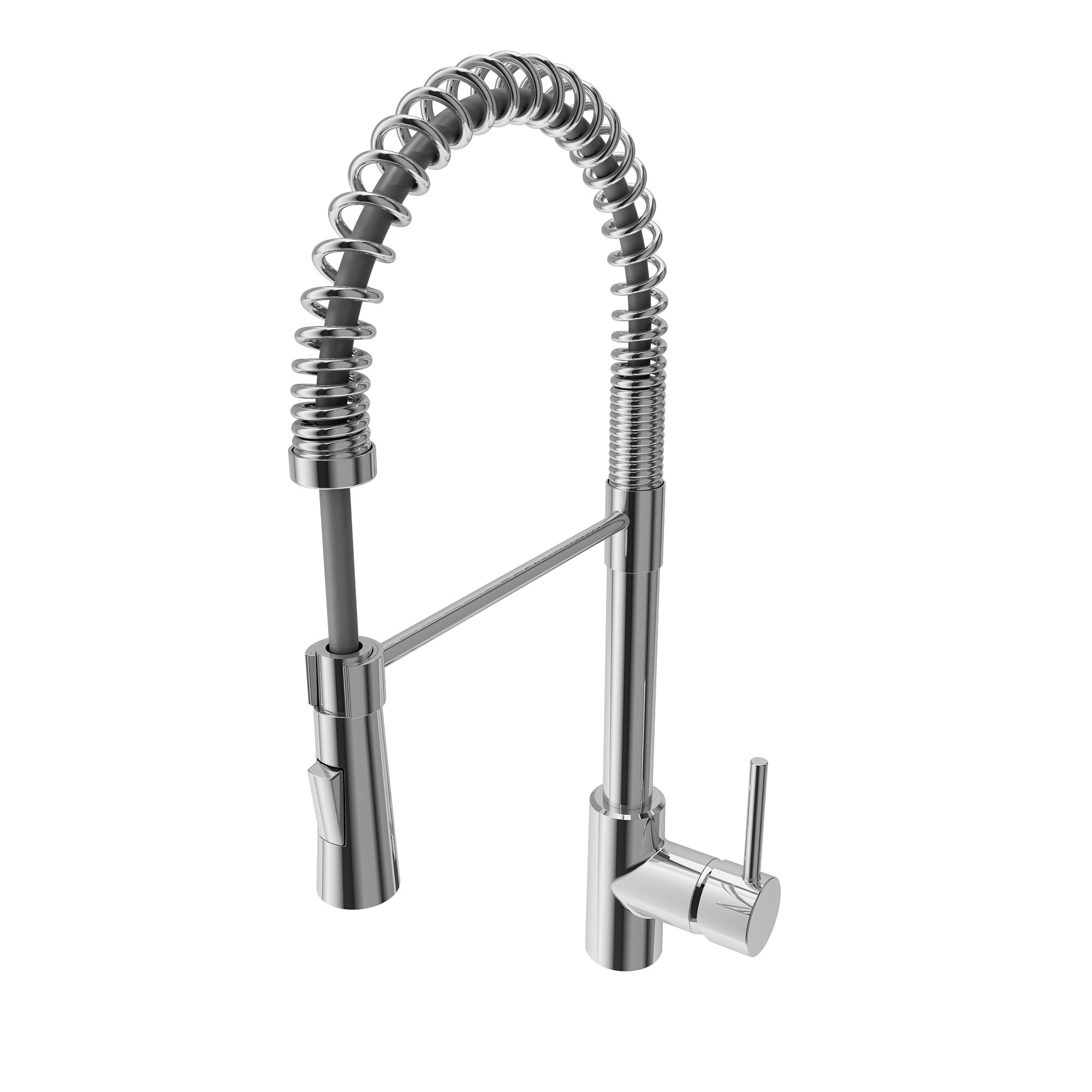 BOCCHI Livenza 2.0 Pull-Down Chrome Kitchen Faucet - High Arc Modern Design for Easy Washing & Cooking - Perfect for Home, Restaurant, and Commercial Kitchens