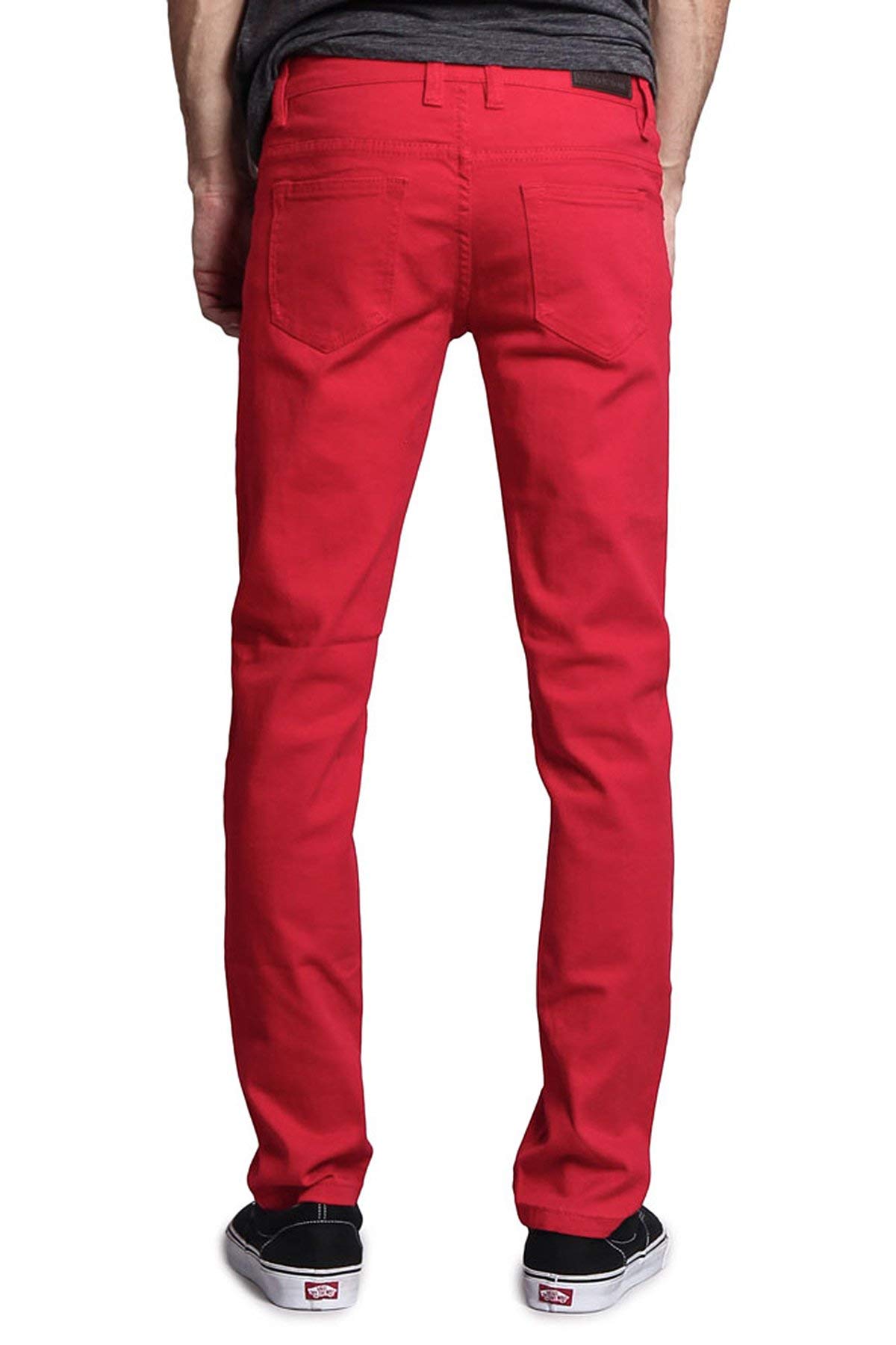 Stylish Men's Slim Fit Colored Jeans - Trendy Casual & Dress Pants for Everyday Wear | Perfect for Office, Dating & Weekend Outfits
