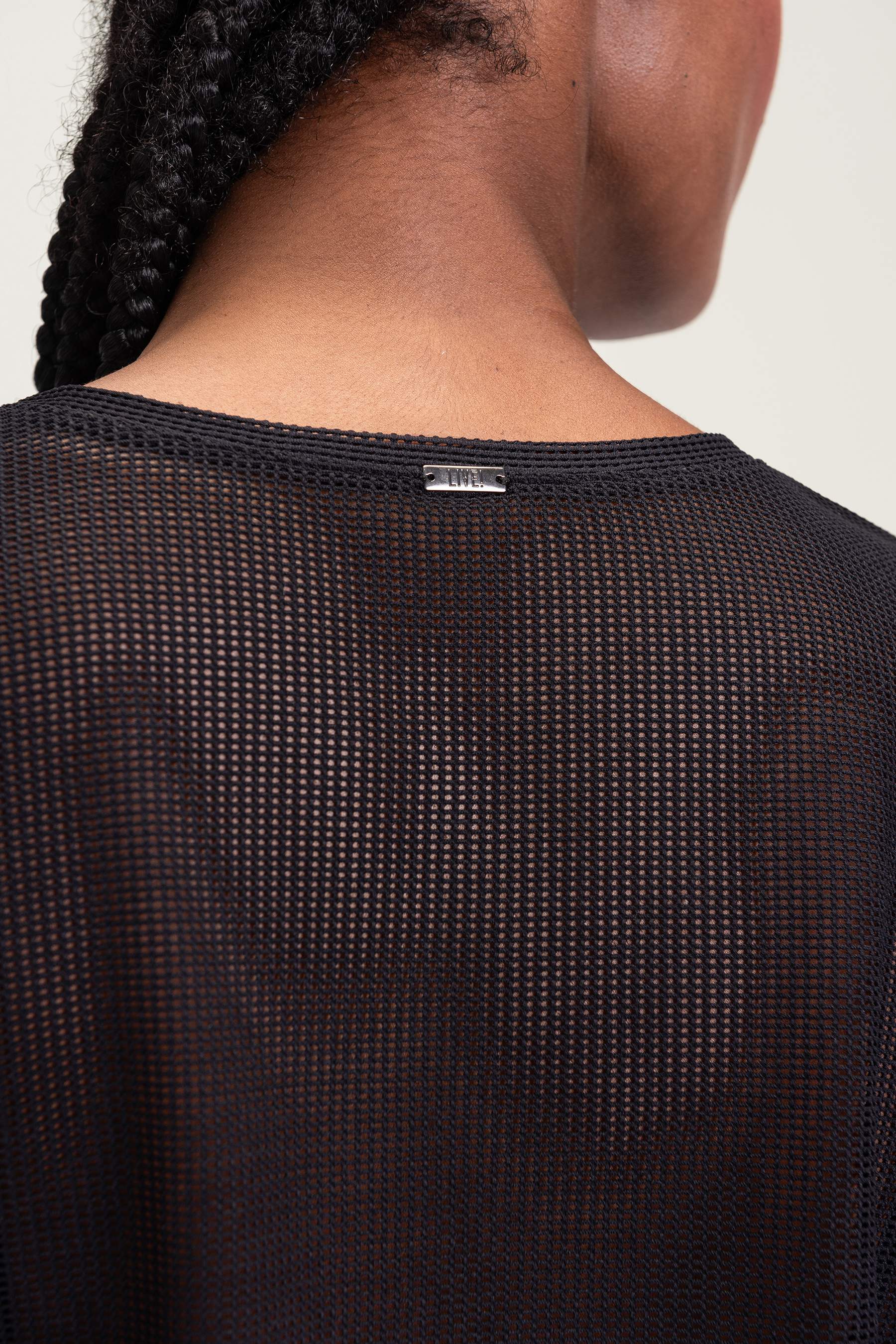 Bio Mesh Crop Top for Women - Breathable & Stretchy Workout Shirt for Yoga, Running & Gym | Trendy Fitness Apparel