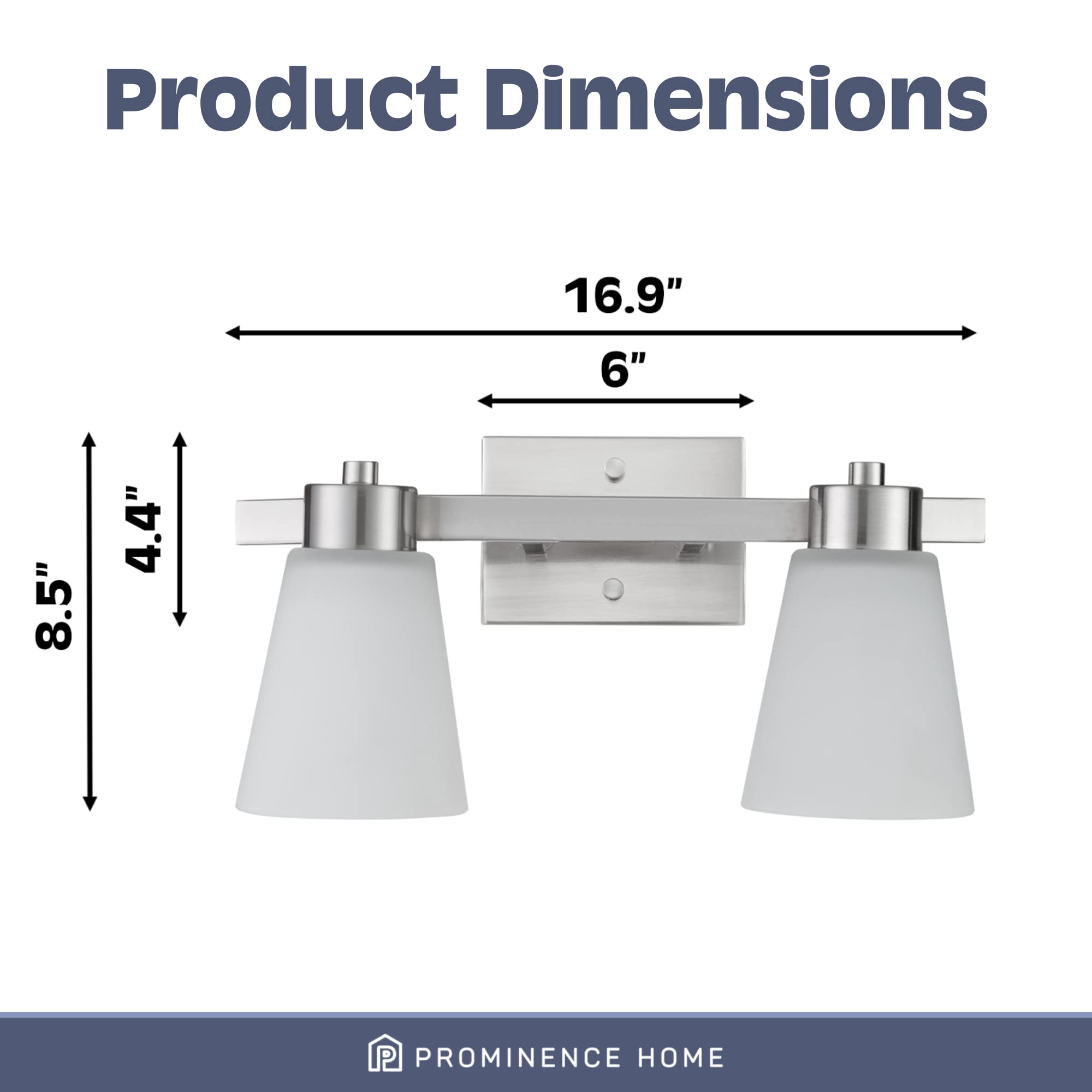 Prominence Home Fairendale Single Light Soft Gold Bathroom Vanity Light with Clear Glass Shade - 51568-01 | Modern Bathroom Lighting Fixture for Vanity Mirror, Powder Room & Makeup Area