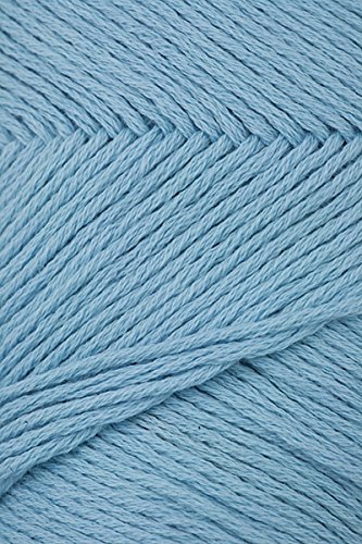 Premium Brown Sheep Cotton Fleece Knitting Yarn - Soft Robin Egg Blue (#555) for Sweaters, Scarves & DIY Crafts