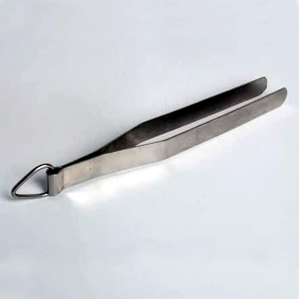 AnNafi® Stainless Steel Roti Chimta - Indian Style Cooking Tongs for Chapati, Grilling & Serving | Premium Kitchen Utensil for Indian Cuisine | Perfect for Home Cooking, Restaurants & Outdoor BBQ