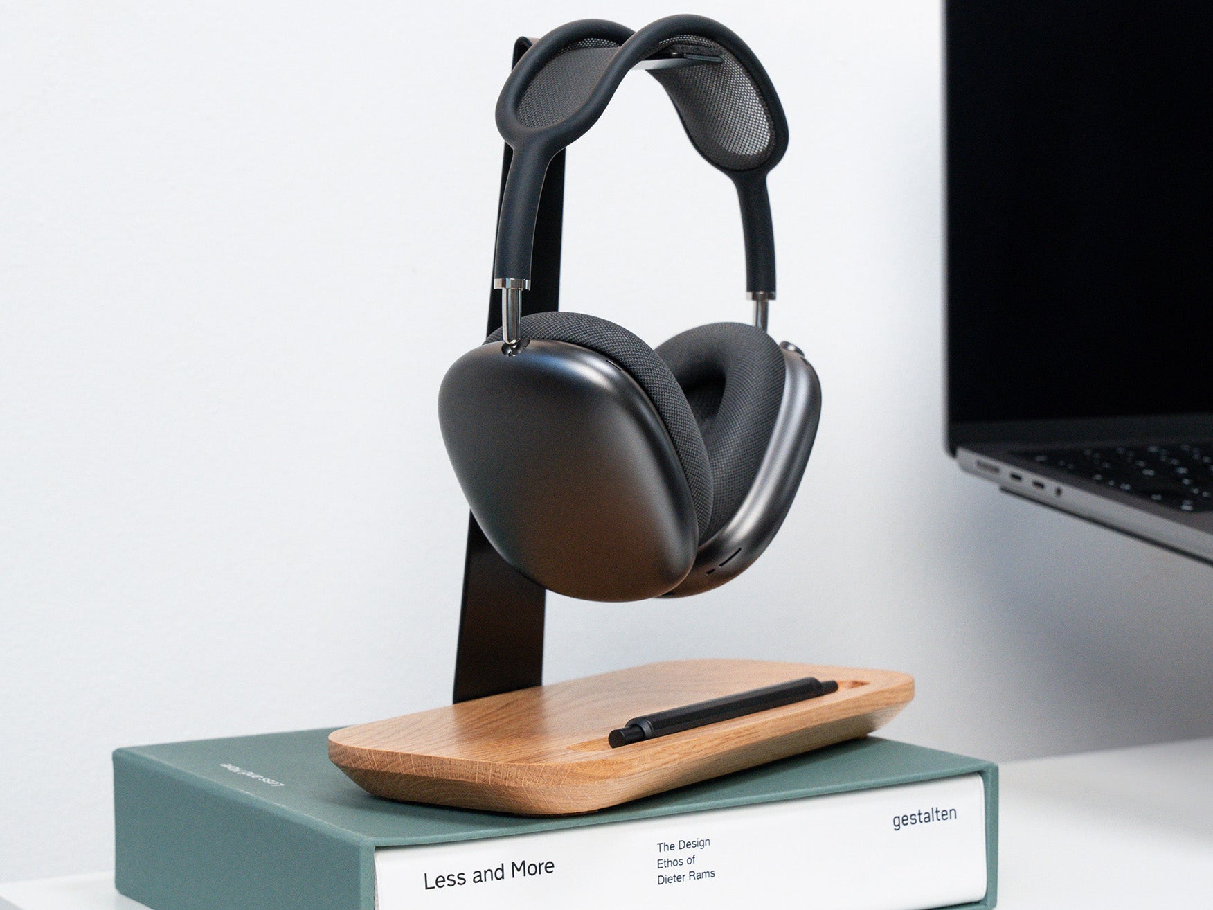 Premium Wooden Headphone Stand - Durable & Stylish Holder for Headphones - Perfect for Home, Office, or Gaming Setup