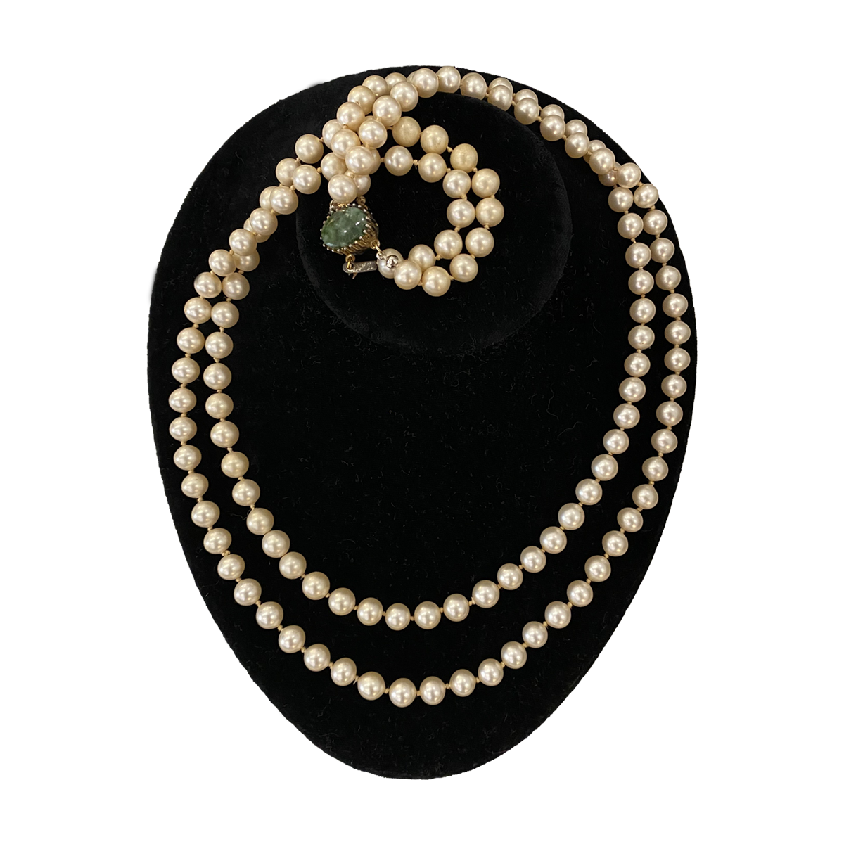Elegant Vintage Double Strand Faux Pearl Necklace for Women - Perfect for Weddings, Parties & Formal Occasions