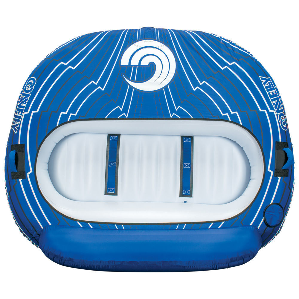 Connelly Racer 3 Towable Tube - 3 Person Inflatable Water Tube for Boating, Lakes & Beach Fun - High-Speed Towing & Durable Design for Summer Water Sports