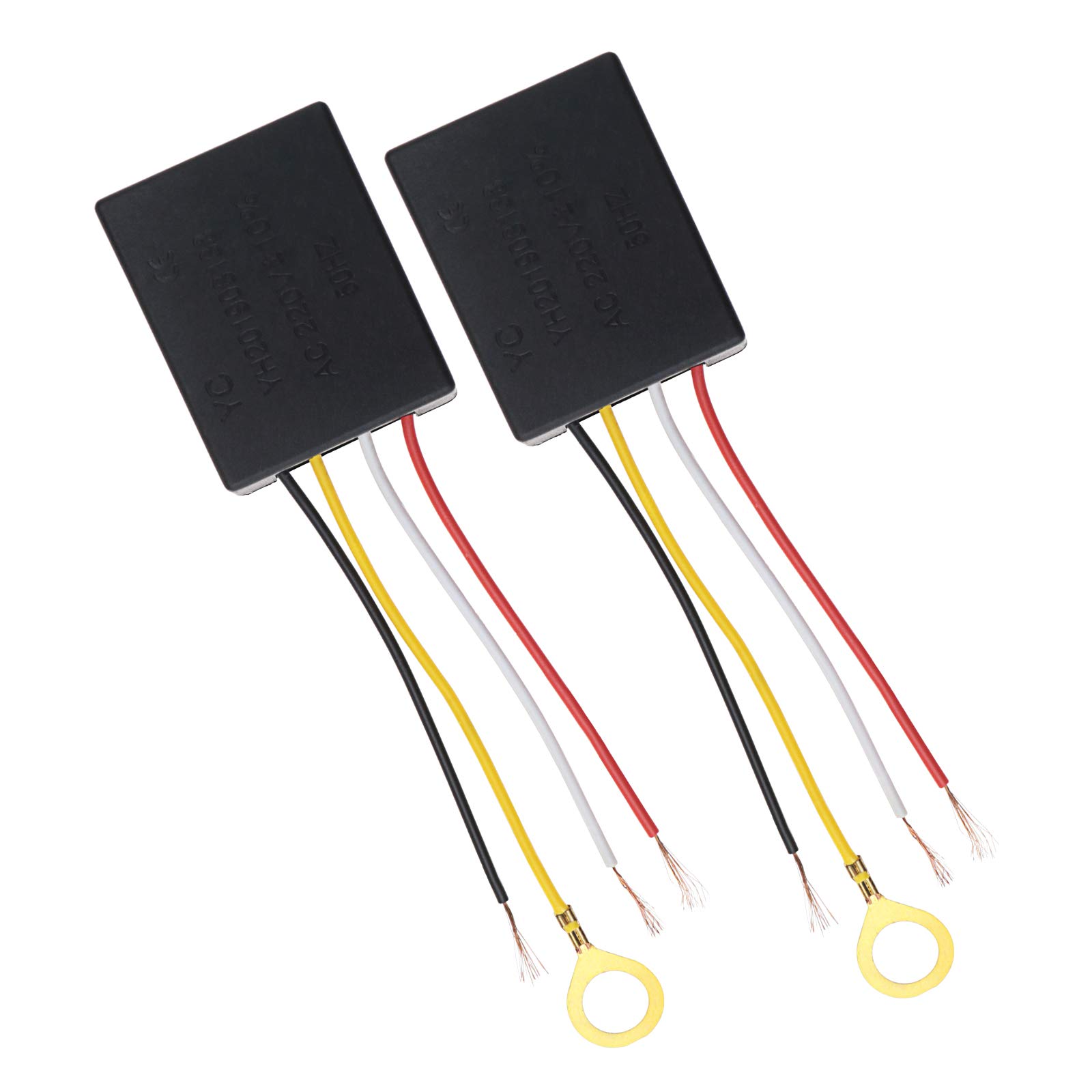 2Pcs 3-Way Touch Control Sensor Switch Dimmer Module 110V-240V AC 50Hz for Lamps & Desk Lights - CE Certified for Home, Office & Bedroom Lighting Control