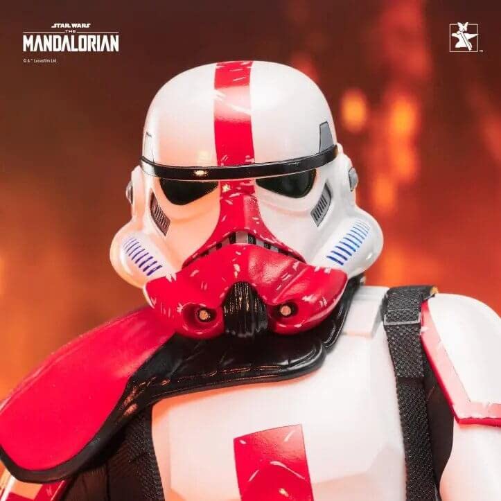 STAR WARS Incinerator Trooper 1:7 Scale Collectible Statue - Premier Guild Exclusive 2021 Edition | Premium Resin Figure for Display & Star Wars Fans Collection | Perfect for Home Decor, Office Display & Gift for Movie Lovers