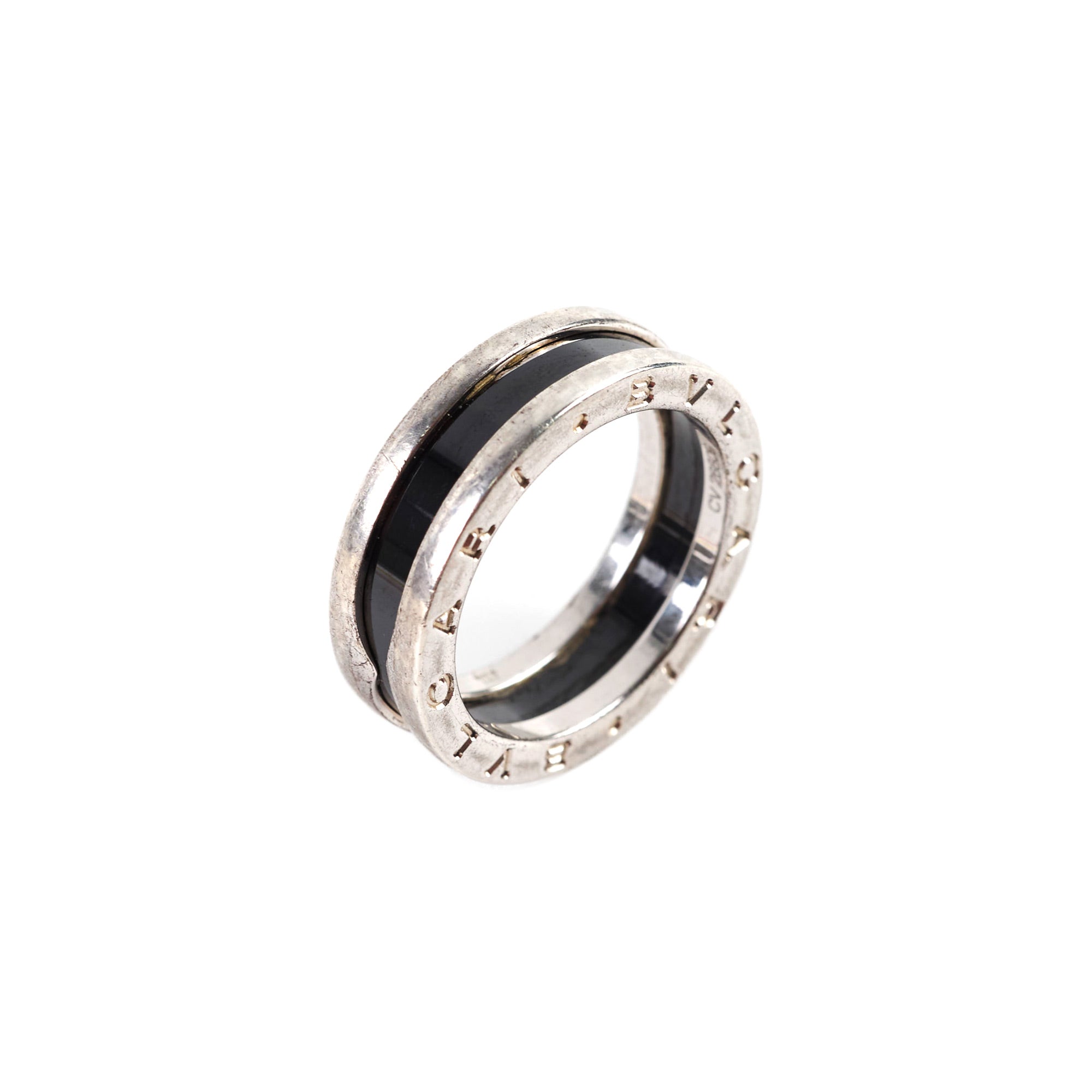 Bvlgari B Zero 1 Ring in 18K White Gold - Size 56 for Women | Luxury Italian Jewelry for Special Occasions & Gifts