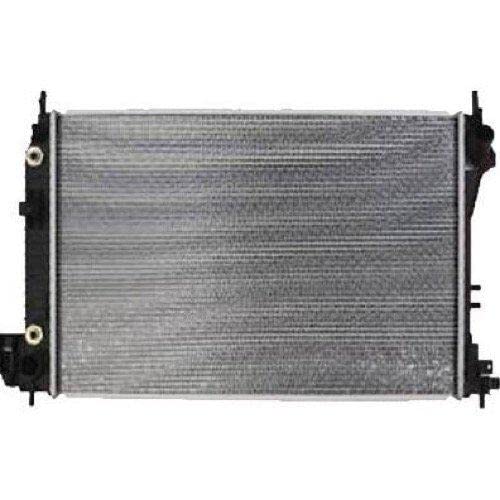 Go-Parts Dual Fan Radiator Replacement for Jeep Cherokee 2014-2018 - Compatible with 2015, 2016, 2017 Models - High Performance Cooling System for Off-Roading & Daily Driving