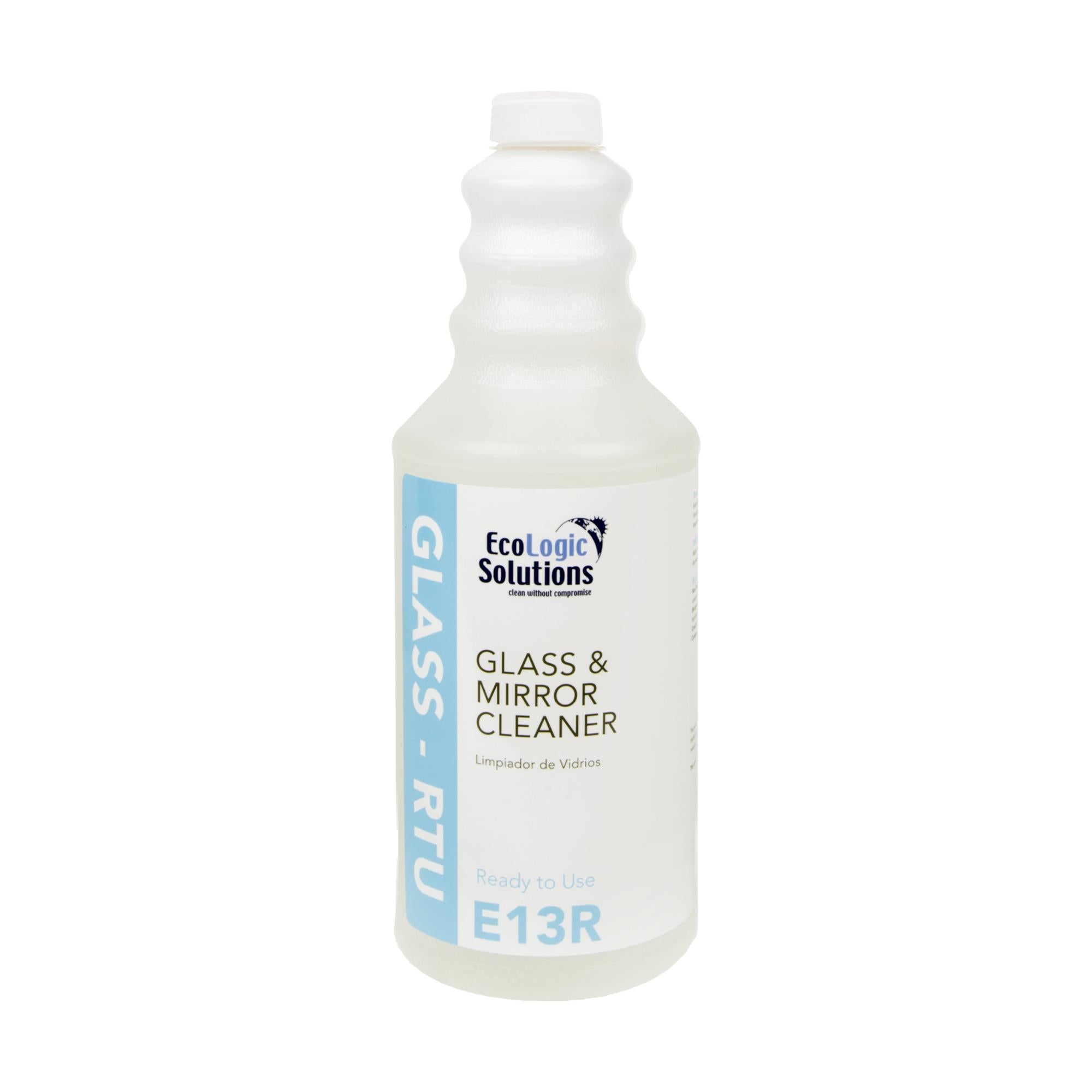 Eco-Friendly Glass Cleaner Spray - 32 fl oz Bottle for Streak-Free Windows, Mirrors & Glass Surfaces - Perfect for Home, Office & Car Cleaning