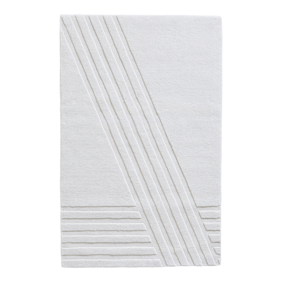 Ad Miller Kyoto Wood Rug – Handmade Japanese Style Wooden Carpet for Boho & Modern Home Decor | Perfect for Living Room, Bedroom & Office
