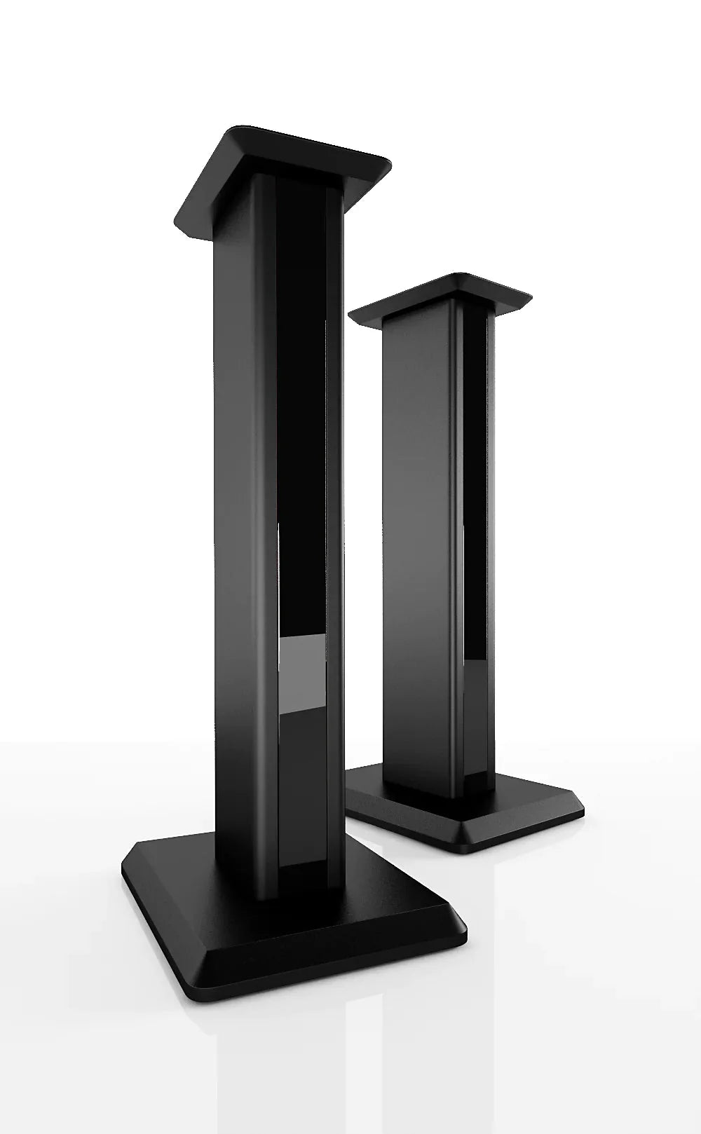 Premium Acoustic Energy Speaker Stands - Heavy Duty Studio Monitor Stands for Bookshelf Speakers - Perfect for Home Theater, Music Studio & Gaming Setup