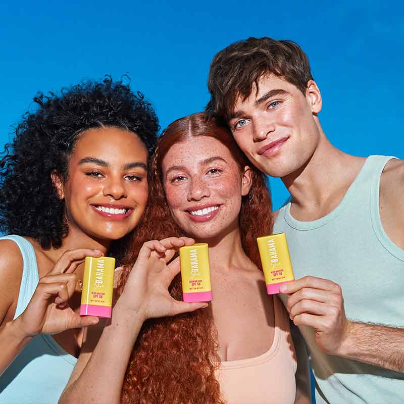 Bahama Skin Glow Sun Stick SPF 50 - Reef Safe Mineral Sunscreen for Face & Body | Water Resistant, Non-Greasy, Vegan Sun Protection | Perfect for Beach, Pool & Outdoor Activities