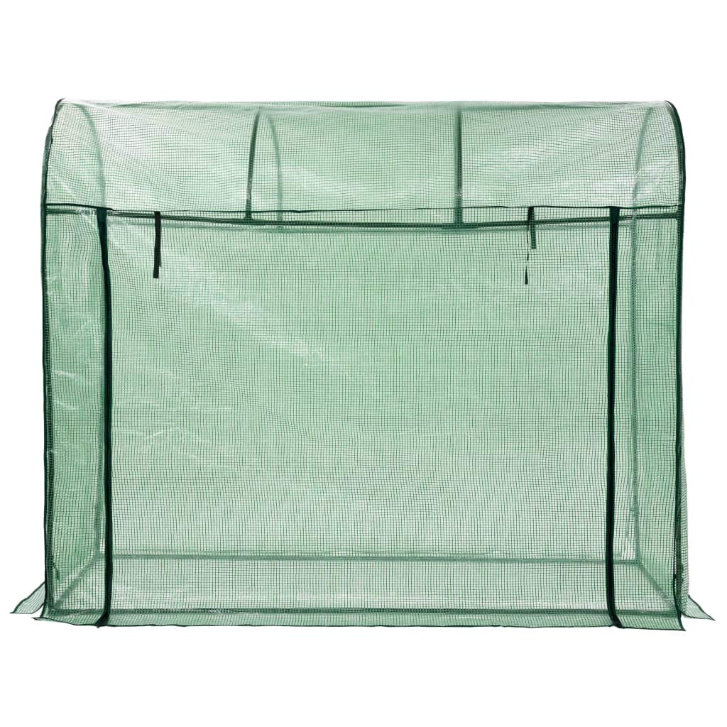 Portable Walk-in Greenhouse with Zippered Door - 78.7