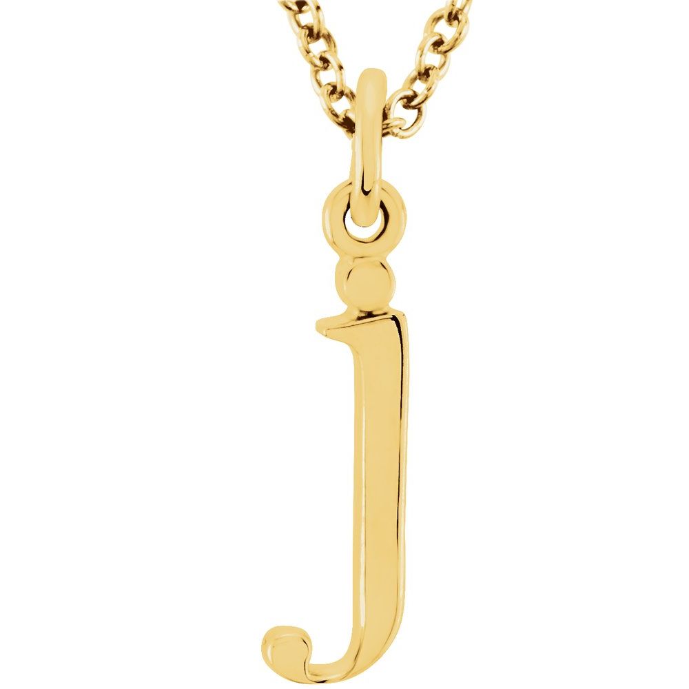 Elegant Gold Lowercase 'j' Initial Choker Necklace - Perfect for Everyday Wear, Gifts & Special Occasions