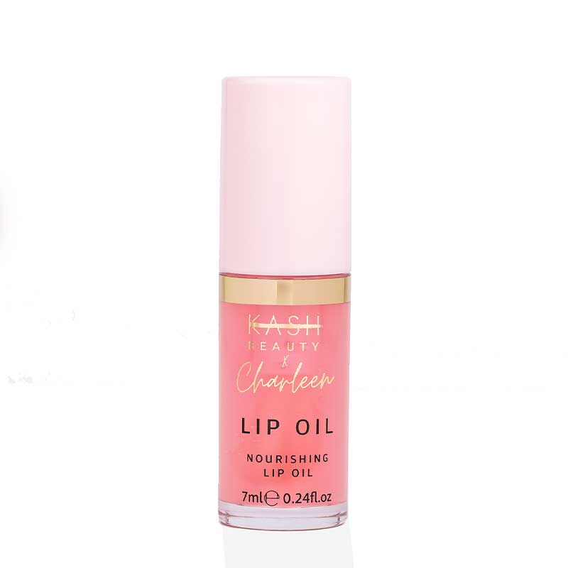 Kash Beauty x Charleen Hydrating Lip Oil - Moisturizing & Plumping Lip Gloss with Vitamin E - Perfect for Dry Lips, Daily Care & Makeup Looks