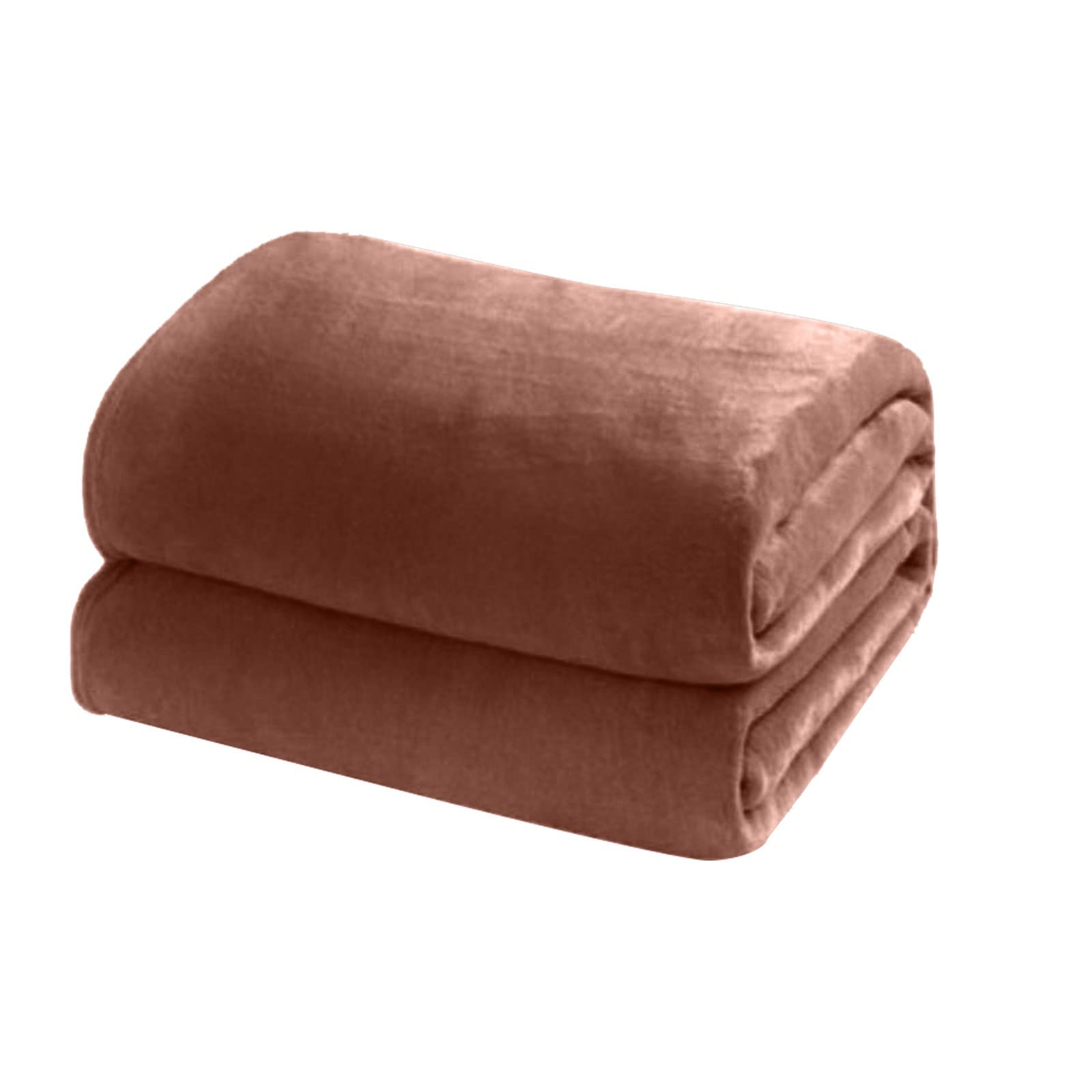Super Soft Thickened Coral Fleece Throw Blanket - Ultra Plush Flannel Microfiber Blanket for Bed, Sofa & Couch - Perfect for Camping, Travel & Home Use - Cozy Nap & Lounge Essential