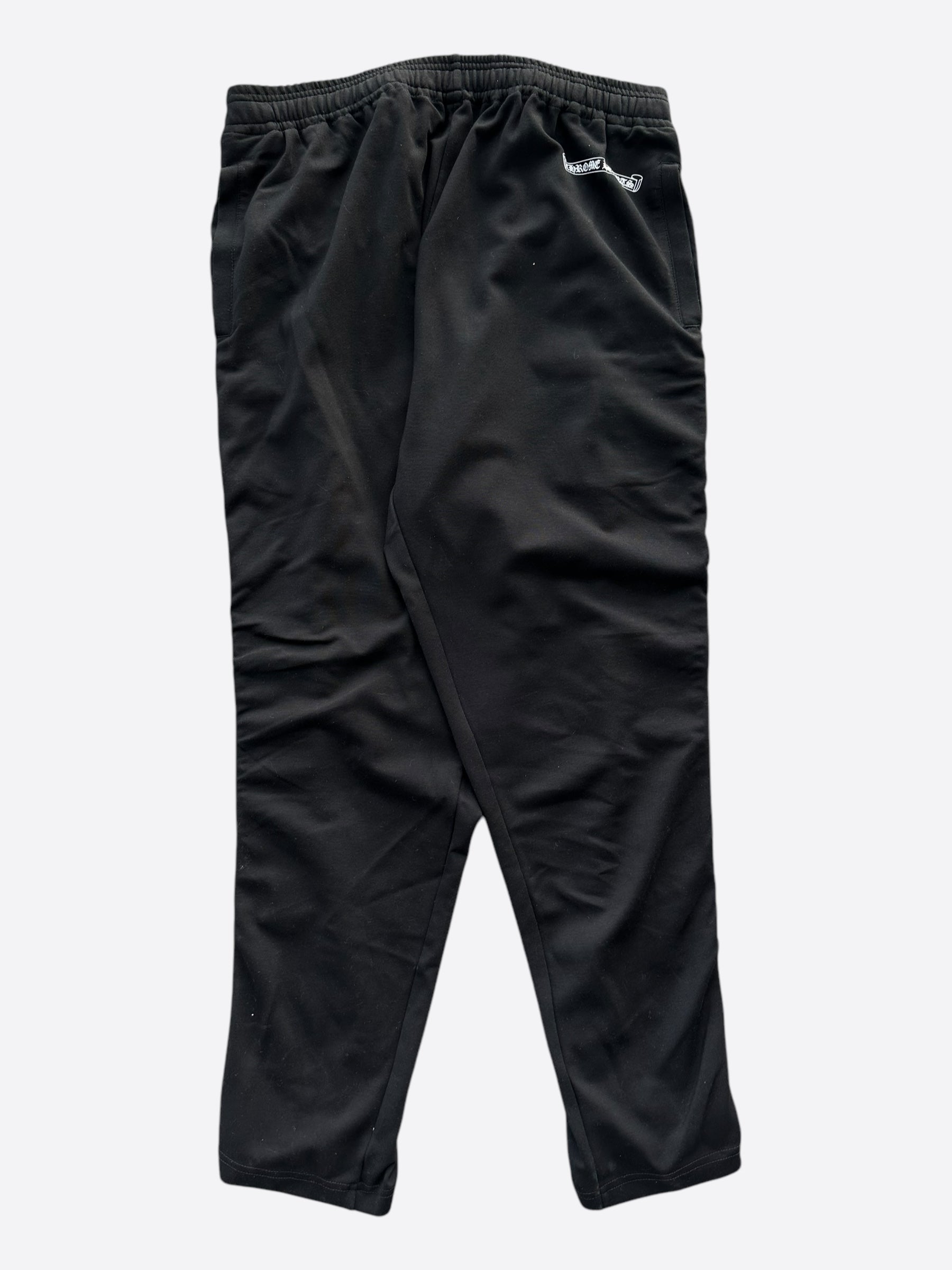 Chrome Hearts Matty Boy Black Chomper Trackpants - Stylish Men's Luxury Streetwear Joggers for Casual Wear & Hip-Hop Fashion