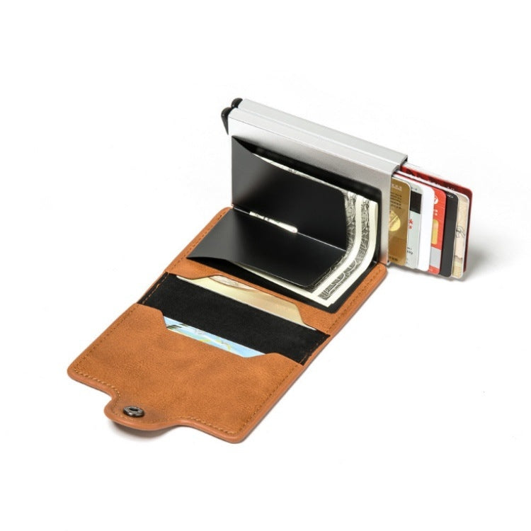 Premium Leather Card Holder Wallet - Slim RFID Blocking Credit Card Case for Men & Women - Perfect for Travel, Business, and Everyday Use