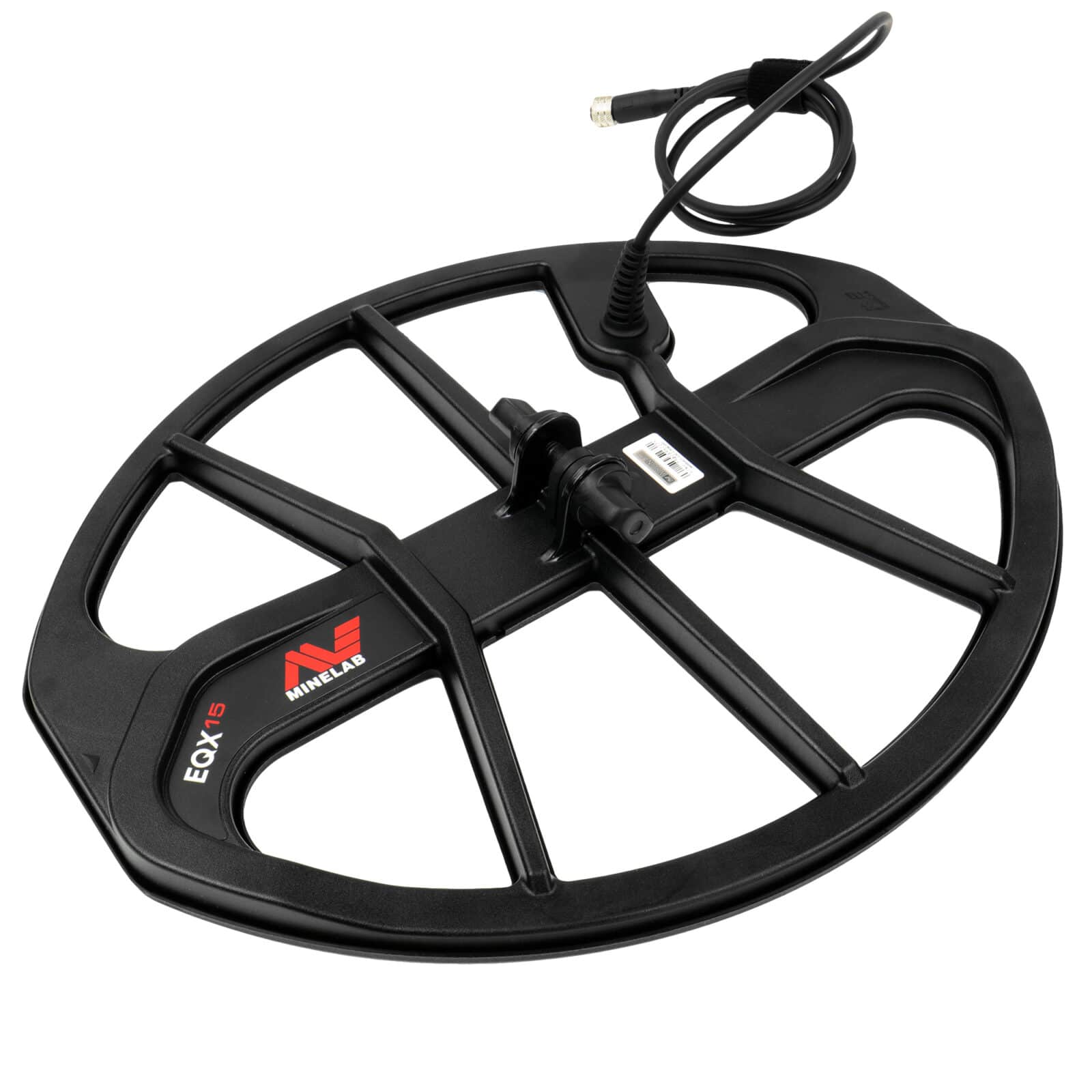 Minelab EQX 15 DD Waterproof Search Coil 15 x 12 Inch with Lower Rod for Equinox 600/800 Metal Detector - Perfect for Beach Hunting & Underwater Treasure Detection