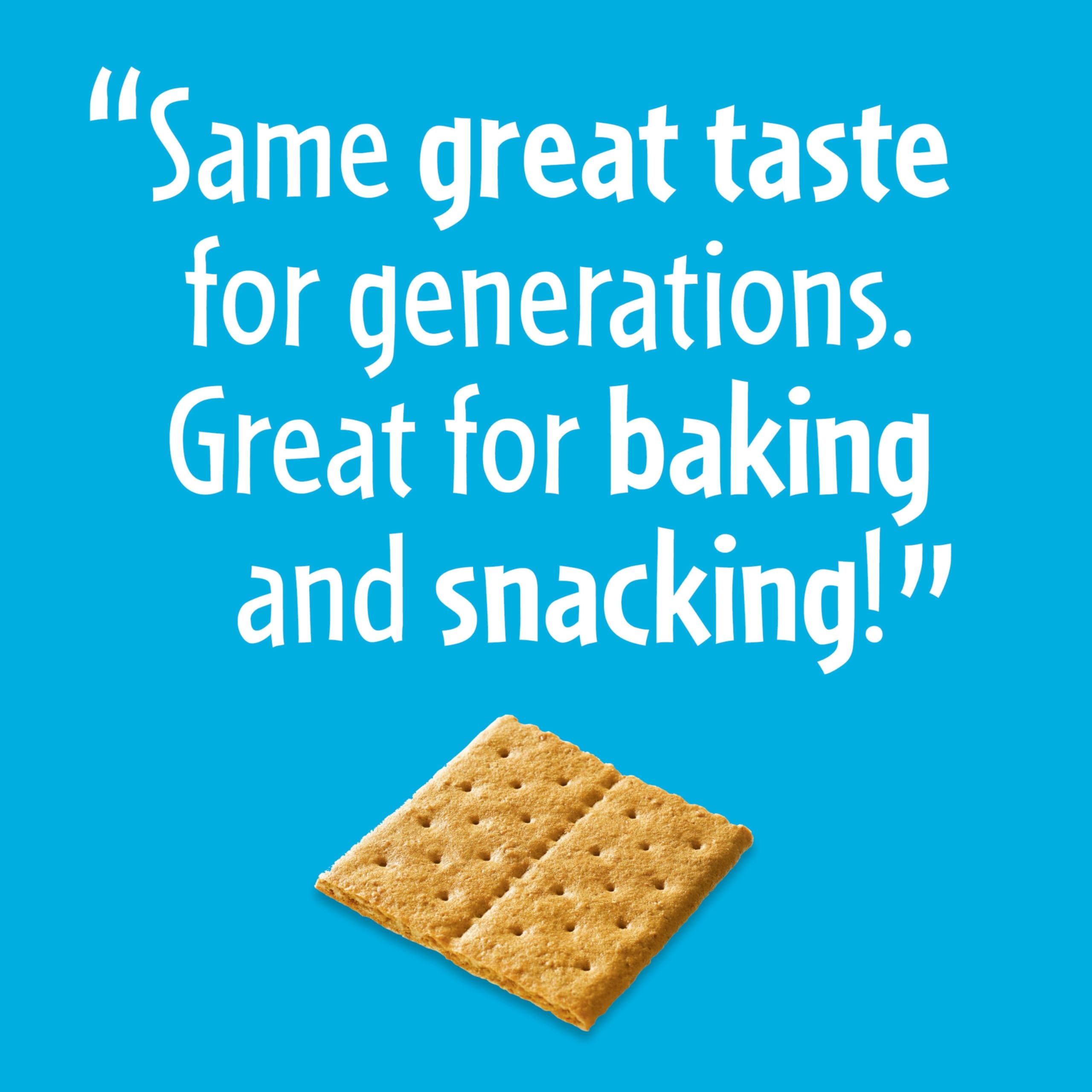 Honey Maid Graham Crackers - 27 Pack (4.8 oz Each) | Bulk Snacks for Lunch, School & Office | Healthy Crunchy Snack for Kids, Adults & Family Sharing