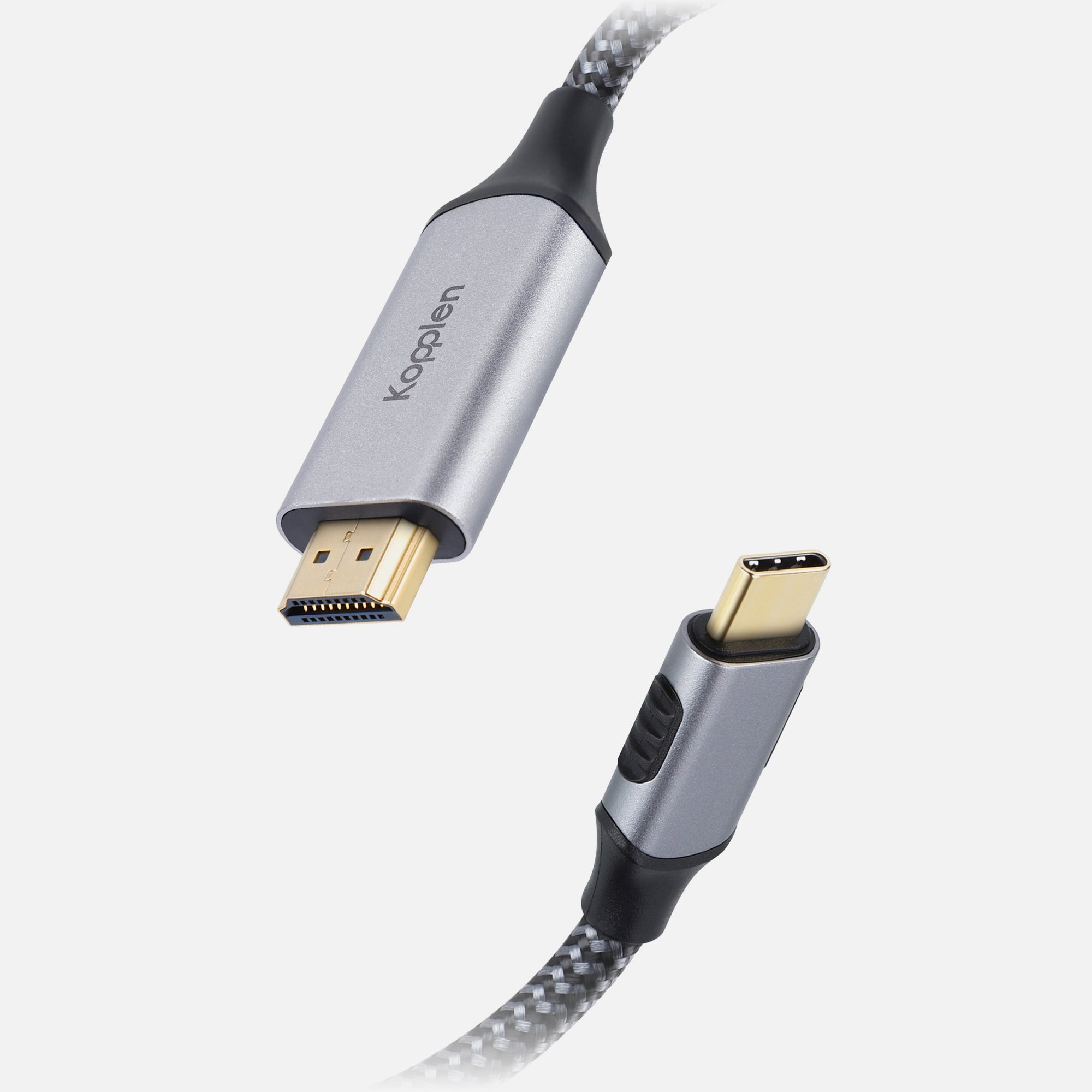 Premium USB C to HDMI 4K 60Hz Cable 6ft - High Speed 18Gbps 4K Ultra HD Video & Audio Sync - Compatible with MacBook Pro, iPad Pro, Galaxy S21 - Perfect for Home Theater, Gaming & Office Presentations