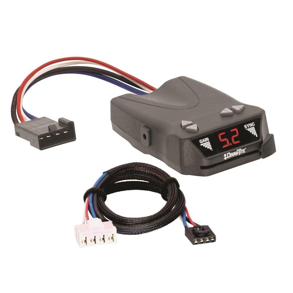 Draw-Tite Activator® IV Trailer Brake Controller - Timed Electric Brake Control for 1 to 4 Axles - Perfect for Towing Trailers, Boats & RVs