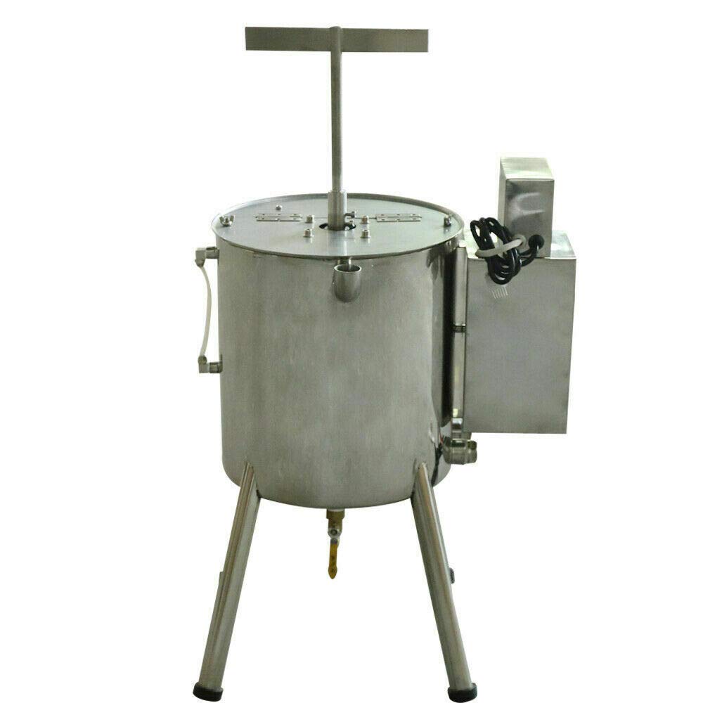 Automatic 15L/4Gal Pneumatic Filling Machine for Lipstick, Candle Cream & Liquid - Heat Stirring Tank with 20-30pcs/min Speed - Perfect for Cosmetics, Hand Soap, Chocolate & Nail Polish Production