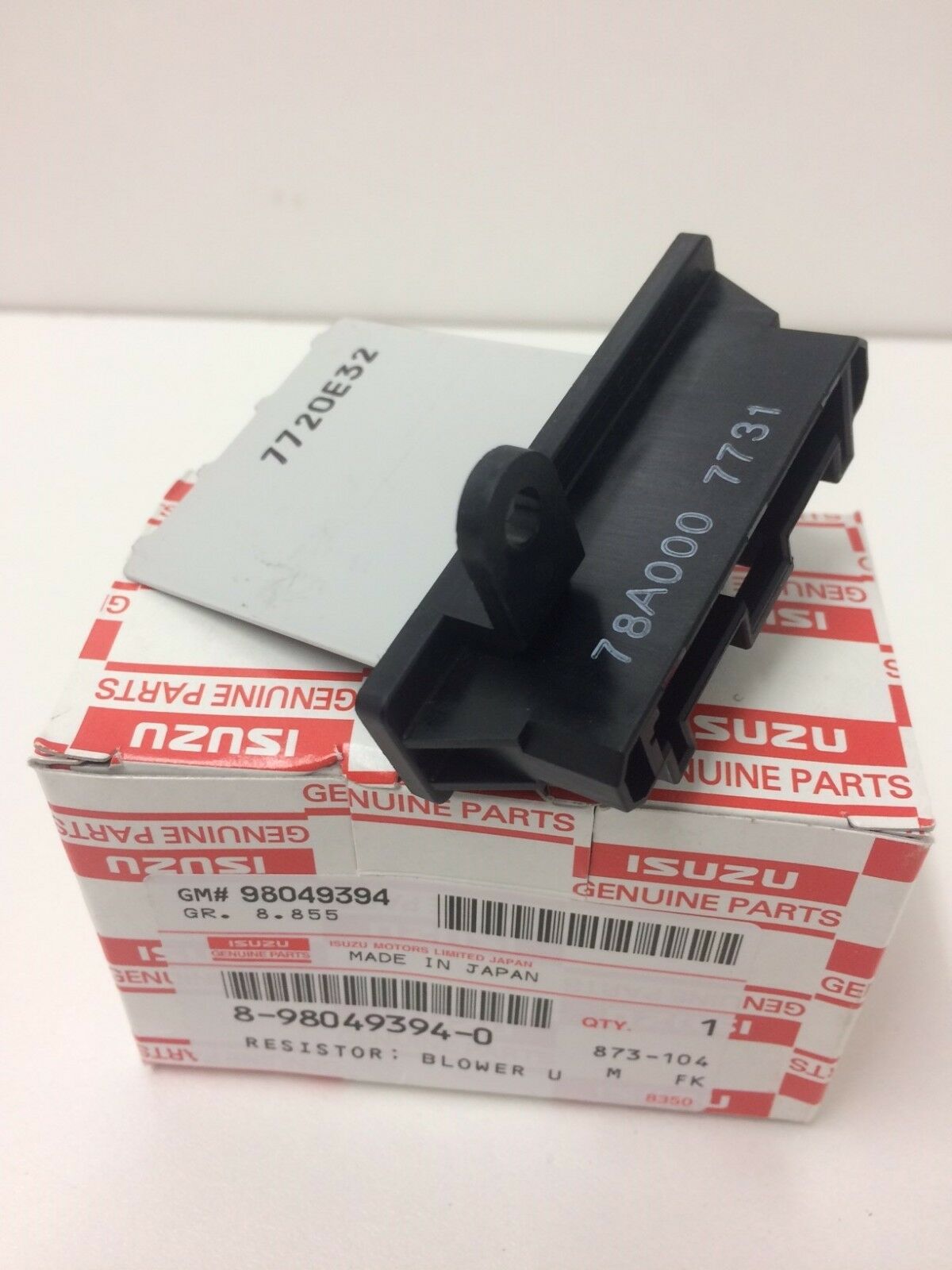 Genuine RA Rodeo/RC Colorado 2007-2011 Heater Fan Speed Resistor Replacement Part - Perfect for HVAC System Repair & Maintenance