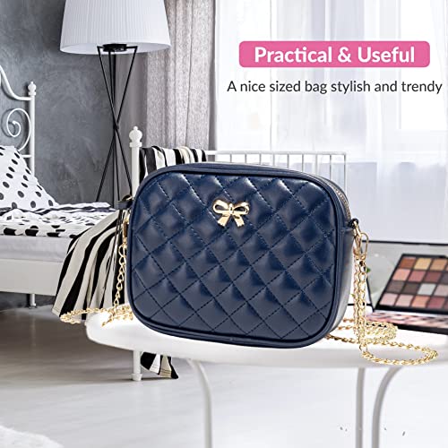 01 - Quilted Navy Blue