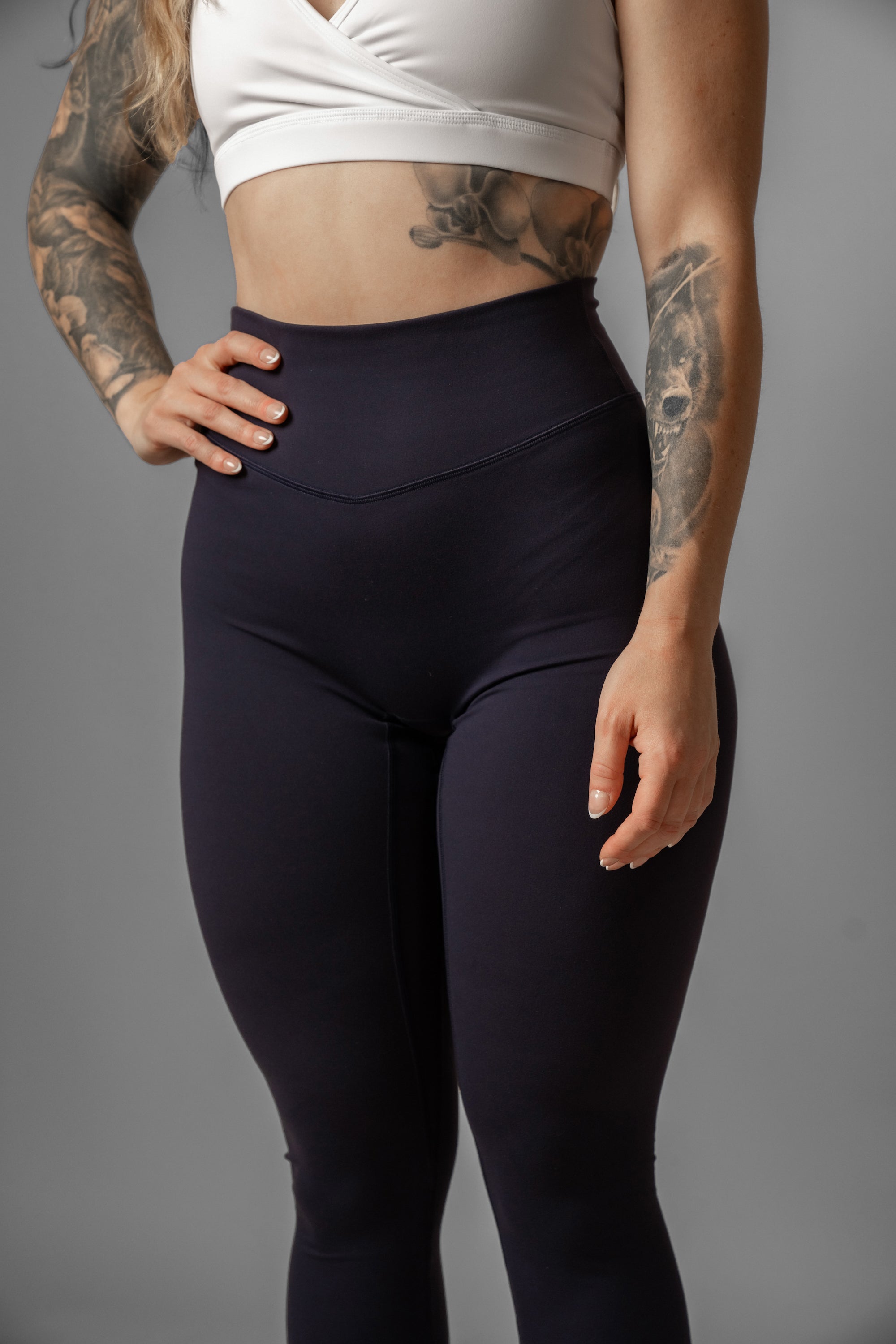 ORIGINAL Effortless Classic Leggings - High Waisted Yoga Pants for Women, Soft Stretchy Workout Tights, Comfortable Lounge & Running Leggings - Perfect for Yoga, Gym, Travel and Everyday Wear