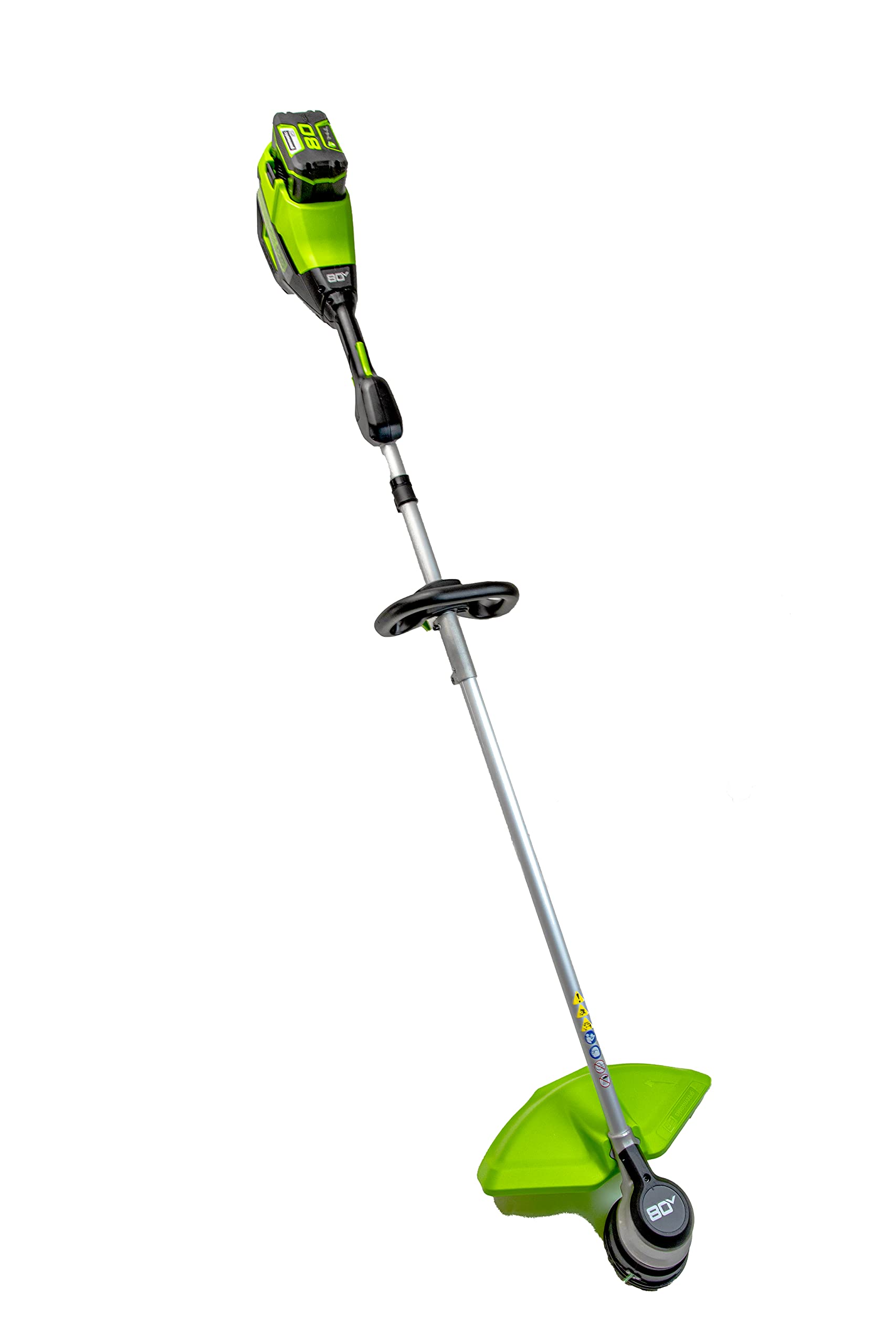 Greenworks 80V 16-Inch Cordless String Trimmer - Brushless Motor, Lightweight Design (Battery & Charger Sold Separately) - Perfect for Lawn Edging, Weed Control & Yard Maintenance - Model 2124602HDBT