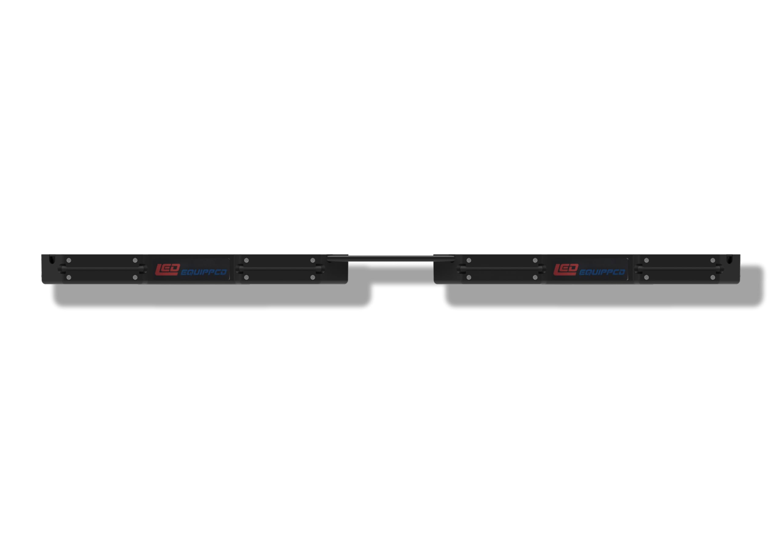 3W Interior LED Strobe Visor Light Bar for Emergency Vehicles - 12V Cigarette Lighter Plug - Police, Security, Construction & Roadside Safety Lighting