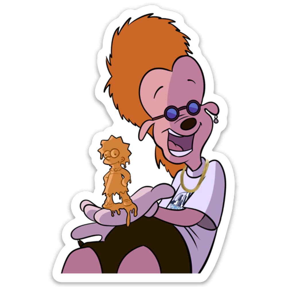 Leaning Tower of Lisa Sticker - 4 Inch Waterproof Vinyl Decals for Laptop, Hydro Flask, Car & Skateboard - Funny Cute Sticker Pack for Graffiti Lovers - Perfect for DIY Decor, School Supplies & Gift Giving