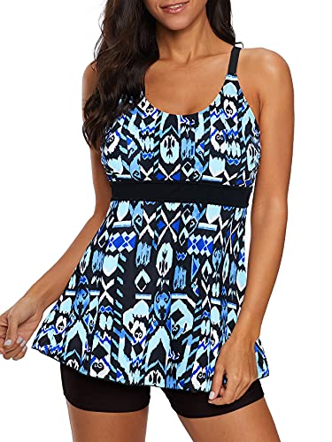 Blue Vintage Print