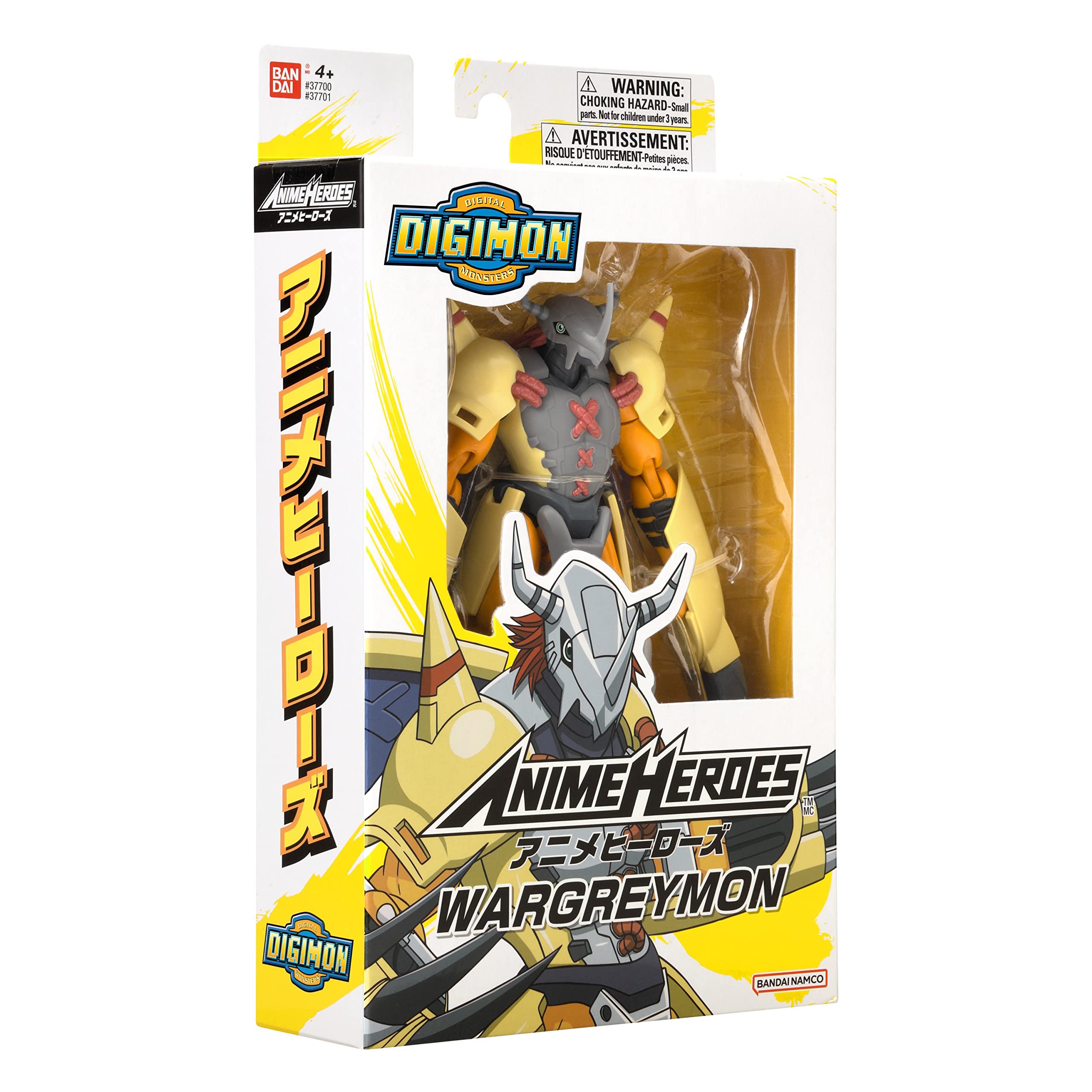 Digimon WarGreymon Action Figure - Anime Heroes Collectible Toy for Kids & Adults - Perfect for Display, Gifts & Anime Collections
