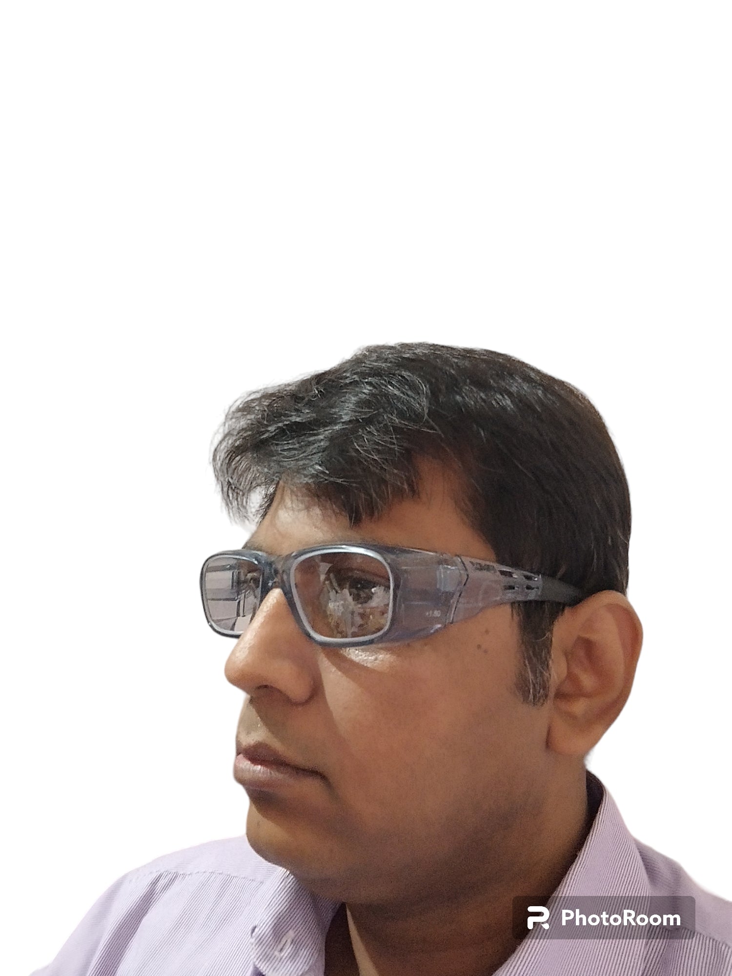 Pyramex Emerge Plus Safety Glasses with Clear +1.50 Full Reading Lens & Gray Frame - ANSI Z87.1 Certified for Eye Protection at Work, Construction, and DIY Projects