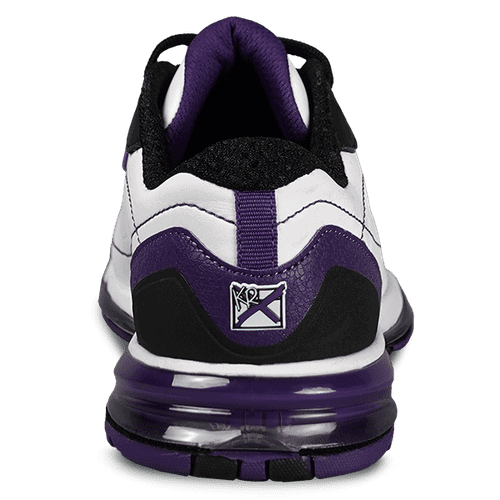 KR Strikeforce Women's Dream White/Purple Right Hand High Performance Bowling Shoes - Perfect for League Play & Tournament Bowling
