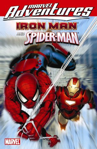 Marvel Adventures Iron Man & Spider-Man Comic Book - Superhero Action, Team-Up Stories | Perfect for Marvel Fans, Collectors & Comic Book Enthusiasts | Great Gift for Kids & Adults | Read at Home, School or During Travel