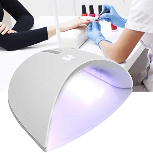 36W UV LED Nail Lamp with 3 Speed Settings - Professional Gel Polish Dryer for Home & Salon Use | Perfect for Manicures, Pedicures & Nail Art Drying
