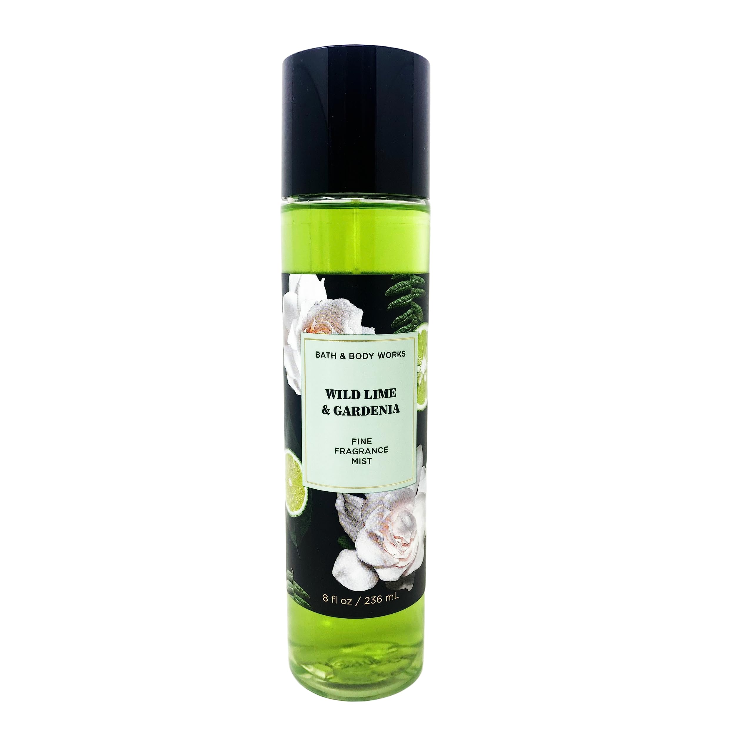 Bath & Body Works Wild Lime & Gardenia Fragrance Mist & Body Cream Gift Set - Full Size Duo for Women - Perfect for Gifts, Self-Care & Daily Moisturizing