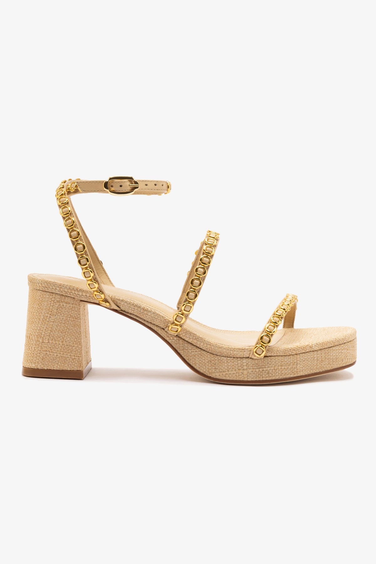 Gio Milanina Women's Beige Raffia Sandals - Comfortable Summer Beach Shoes for Outdoor Walking and Vacation