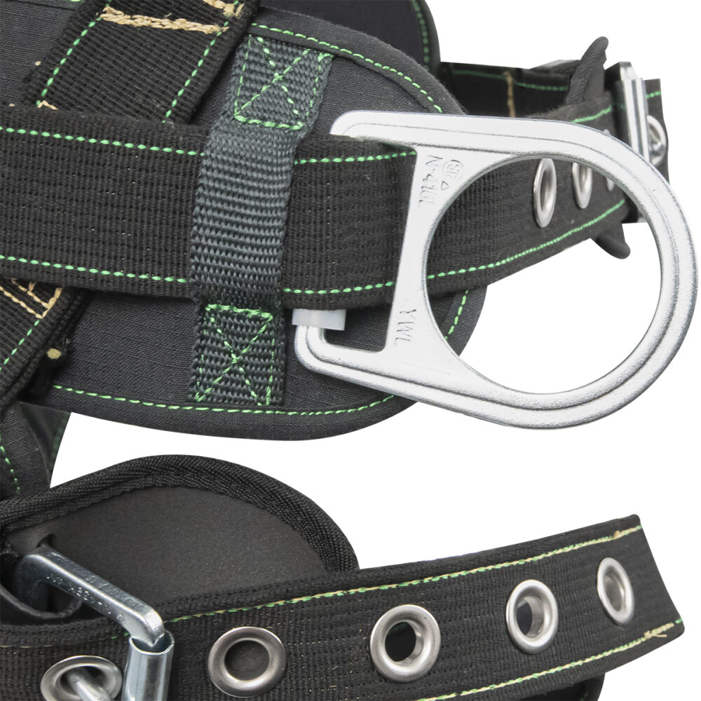 3D Arc Flash Construction Safety Harness with MB Chest & TB Legs - OSHA Compliant Fall Protection for Roofing, Utility Work & Industrial Safety